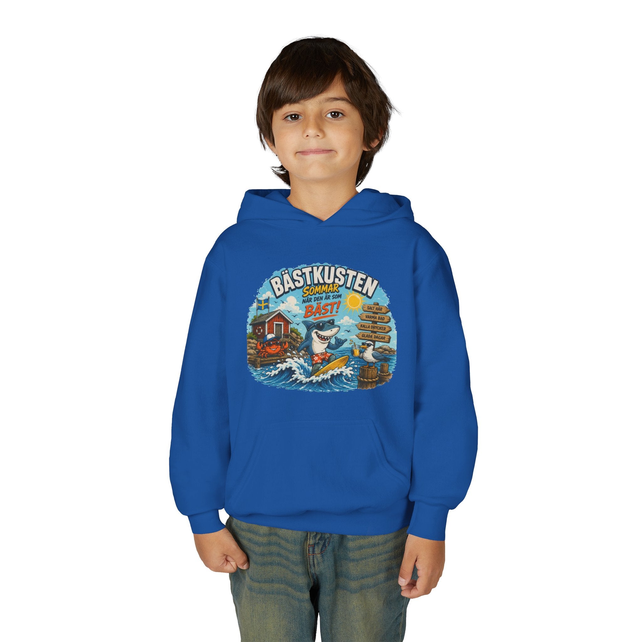 Hoodie | Bästkusten | Barn | XS-M