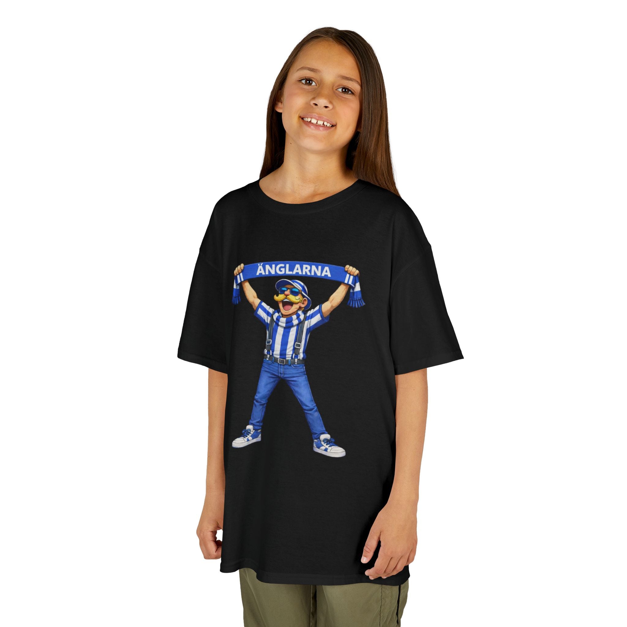 T-shirt | Barn | Conny Mustasch | Änglarna