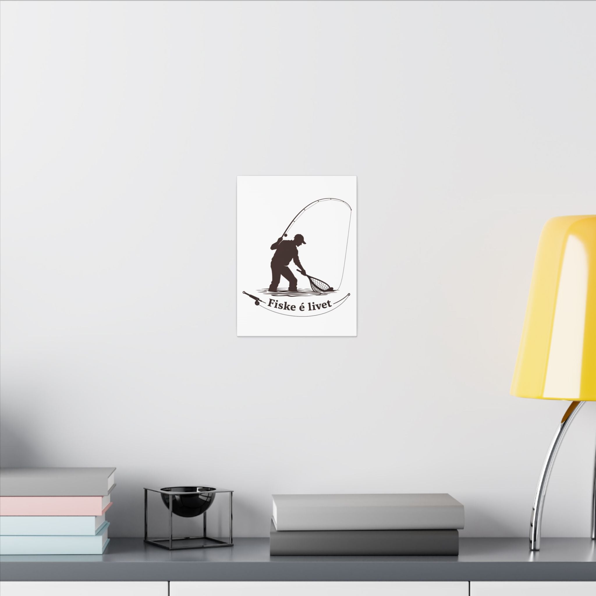 Canvas Print | Fiske é livet