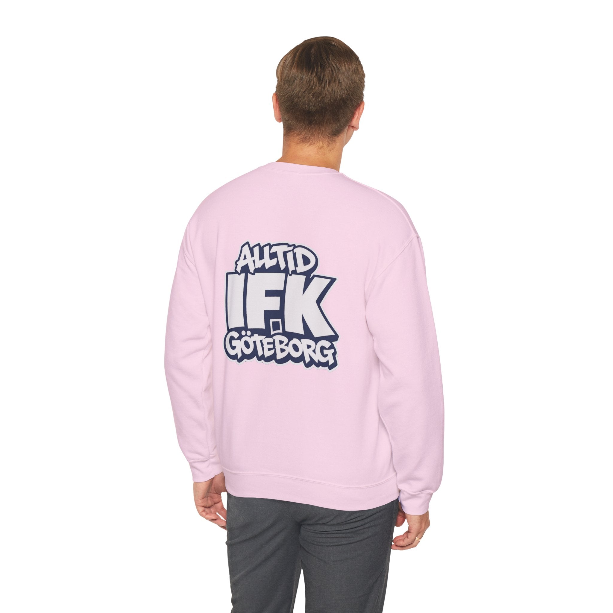 Alltid IFK Göteborg Sweatshirt | Weast Coast Threads | Vit tryck på rygg