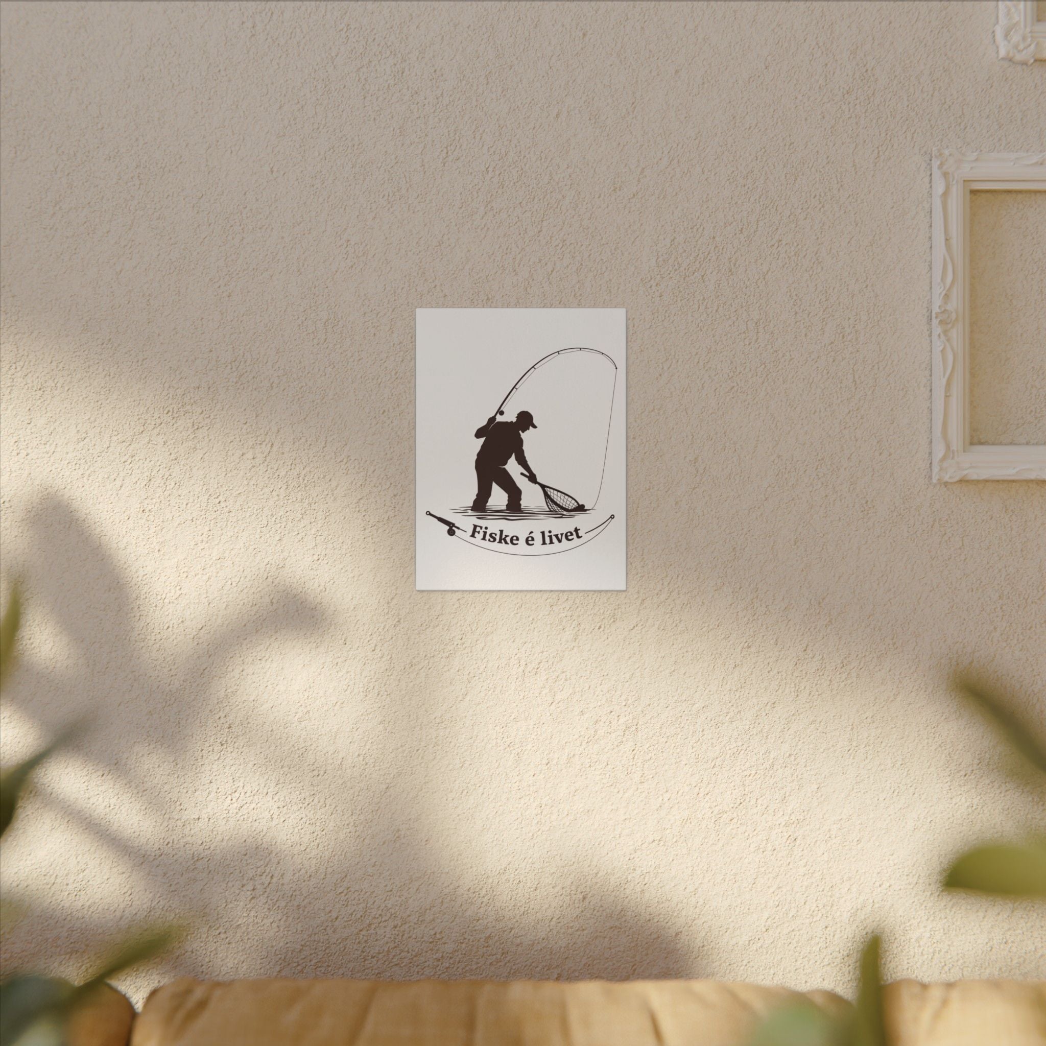 Canvas Print | Fiske é livet