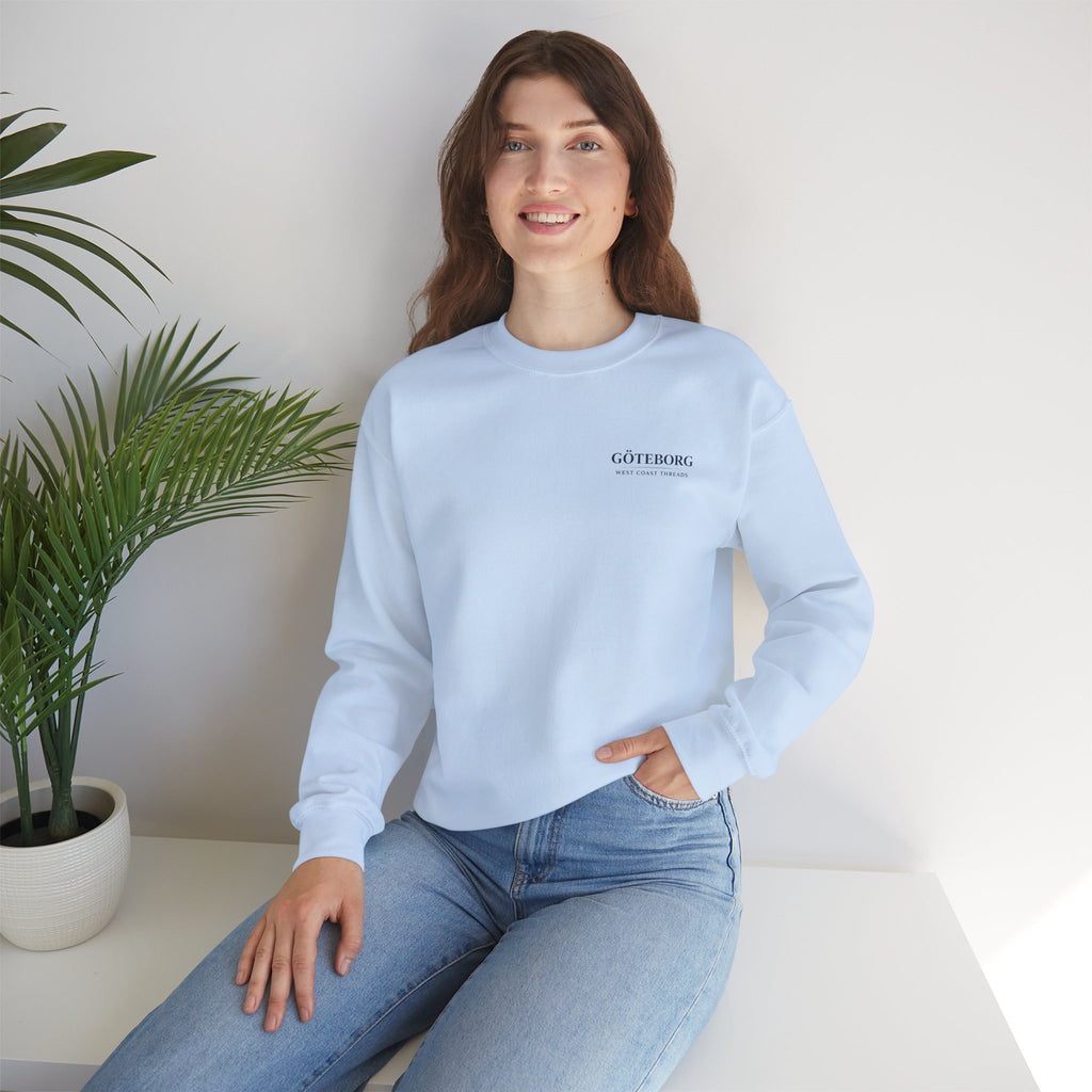 Alltid IFK Göteborg Sweatshirt | West Coast Threads | Blå tryck på rygg