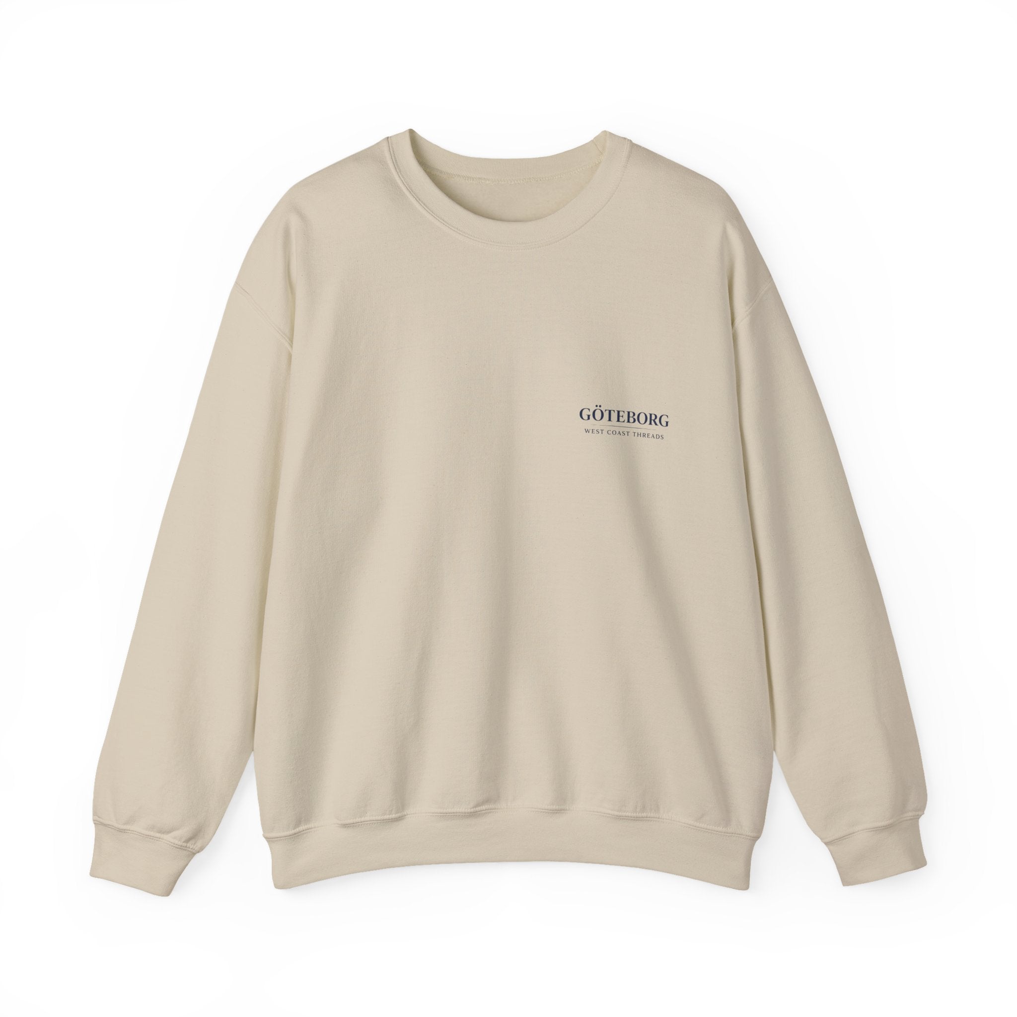Alltid IFK Göteborg Sweatshirt | Weast Coast Threads | Vit tryck på rygg