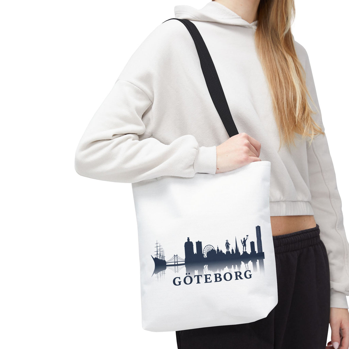 Göteborg Skyline | Kompass | Tote Bag
