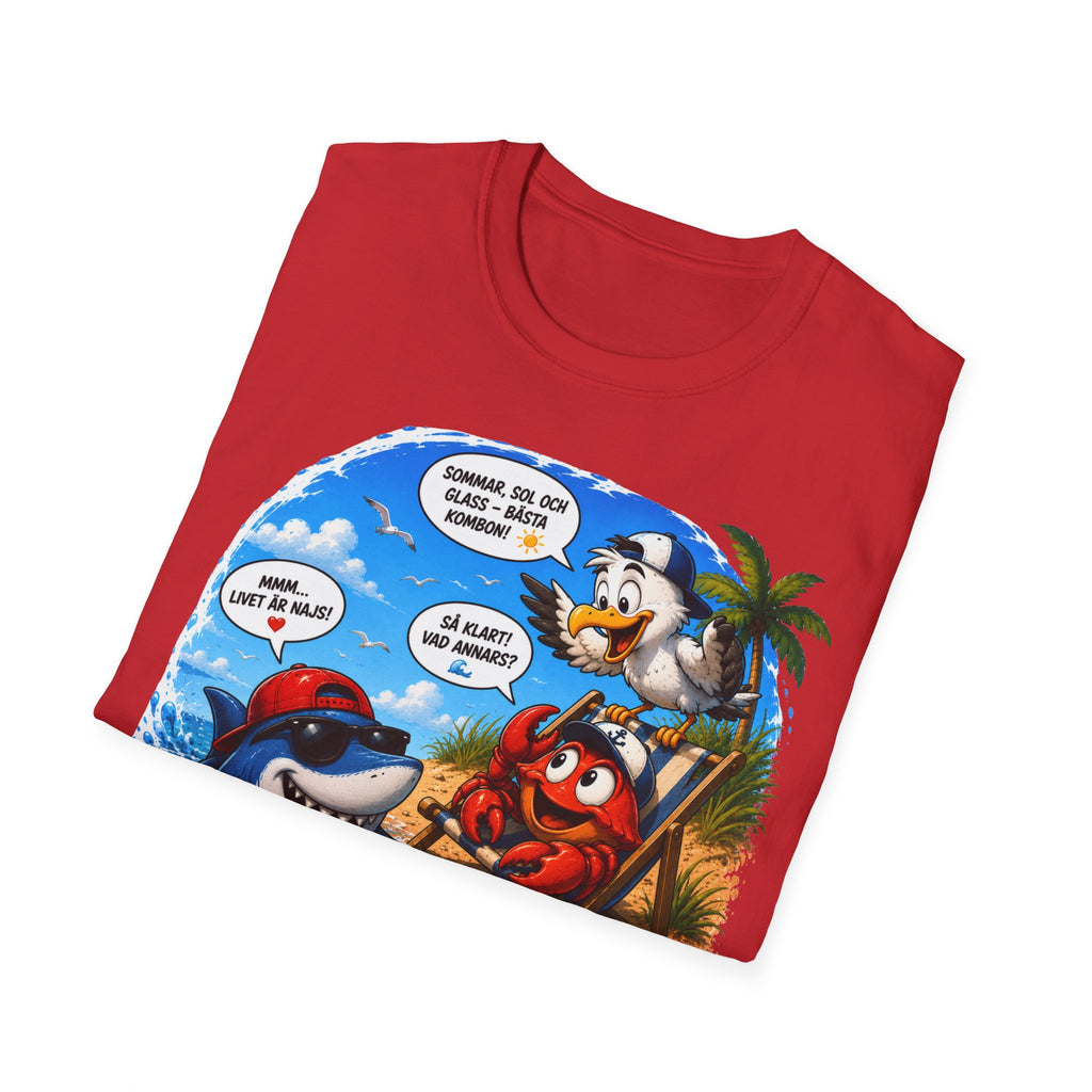 T-Shirt | Standard | Sommar vid stranden