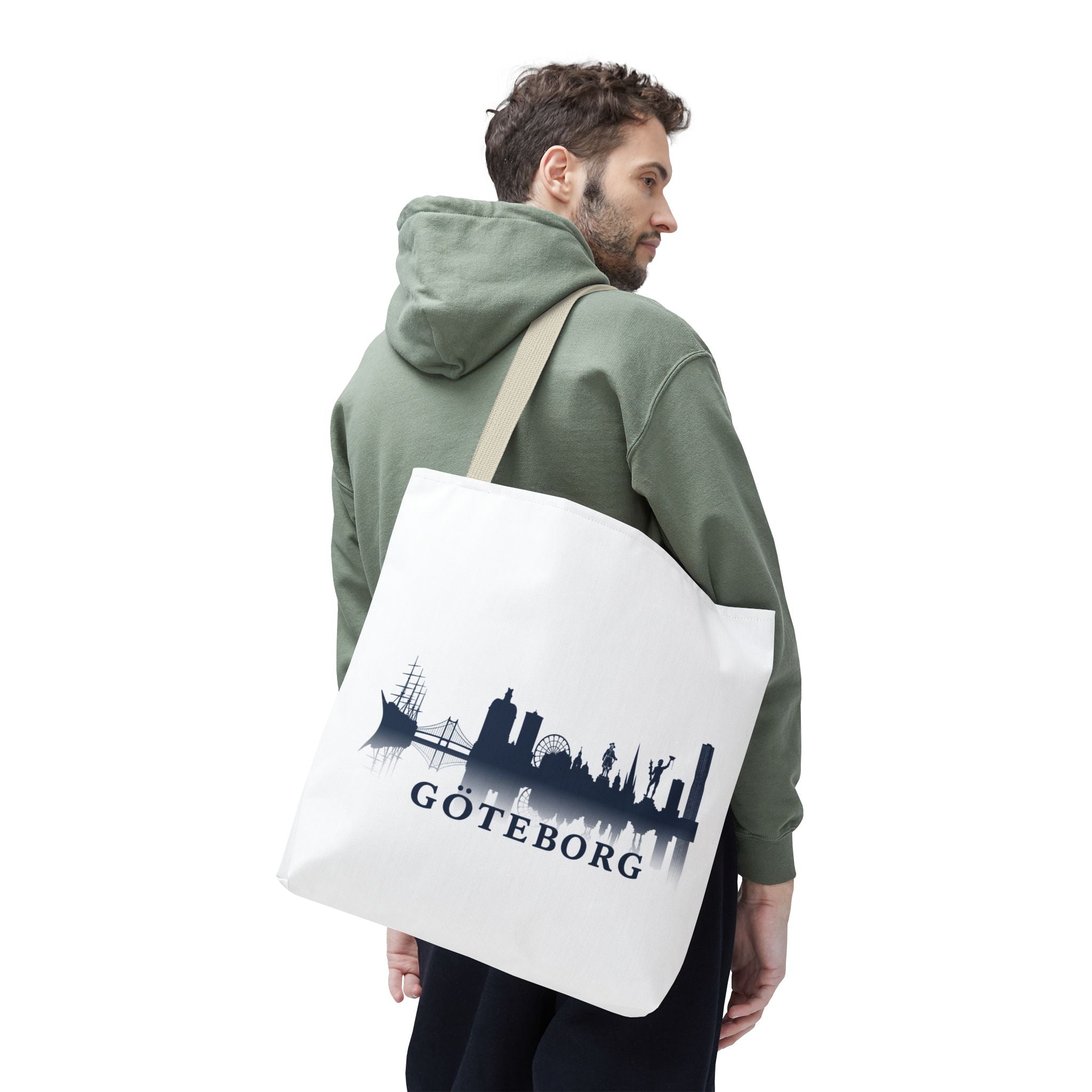 Göteborg Skyline | Kompass | Tote Bag
