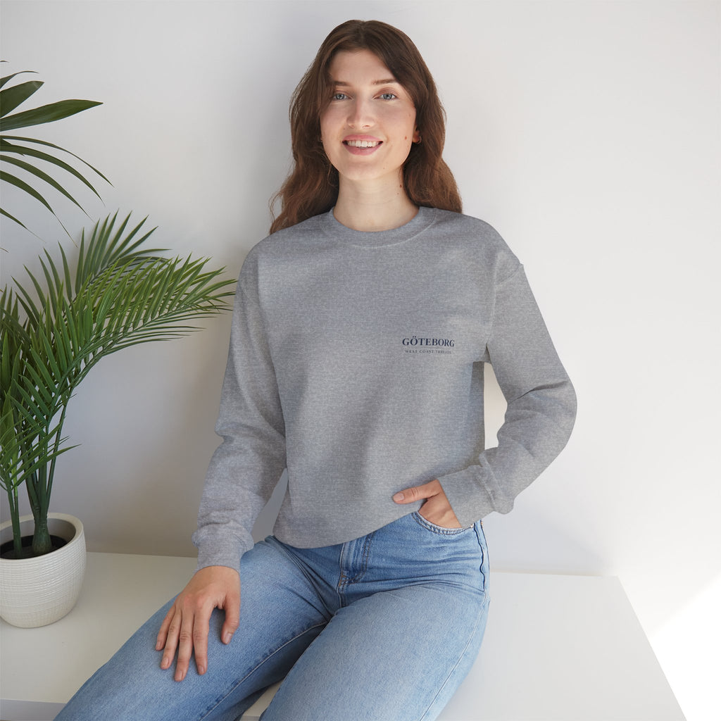 Alltid IFK Göteborg Sweatshirt | Weast Coast Threads | Vit tryck på rygg