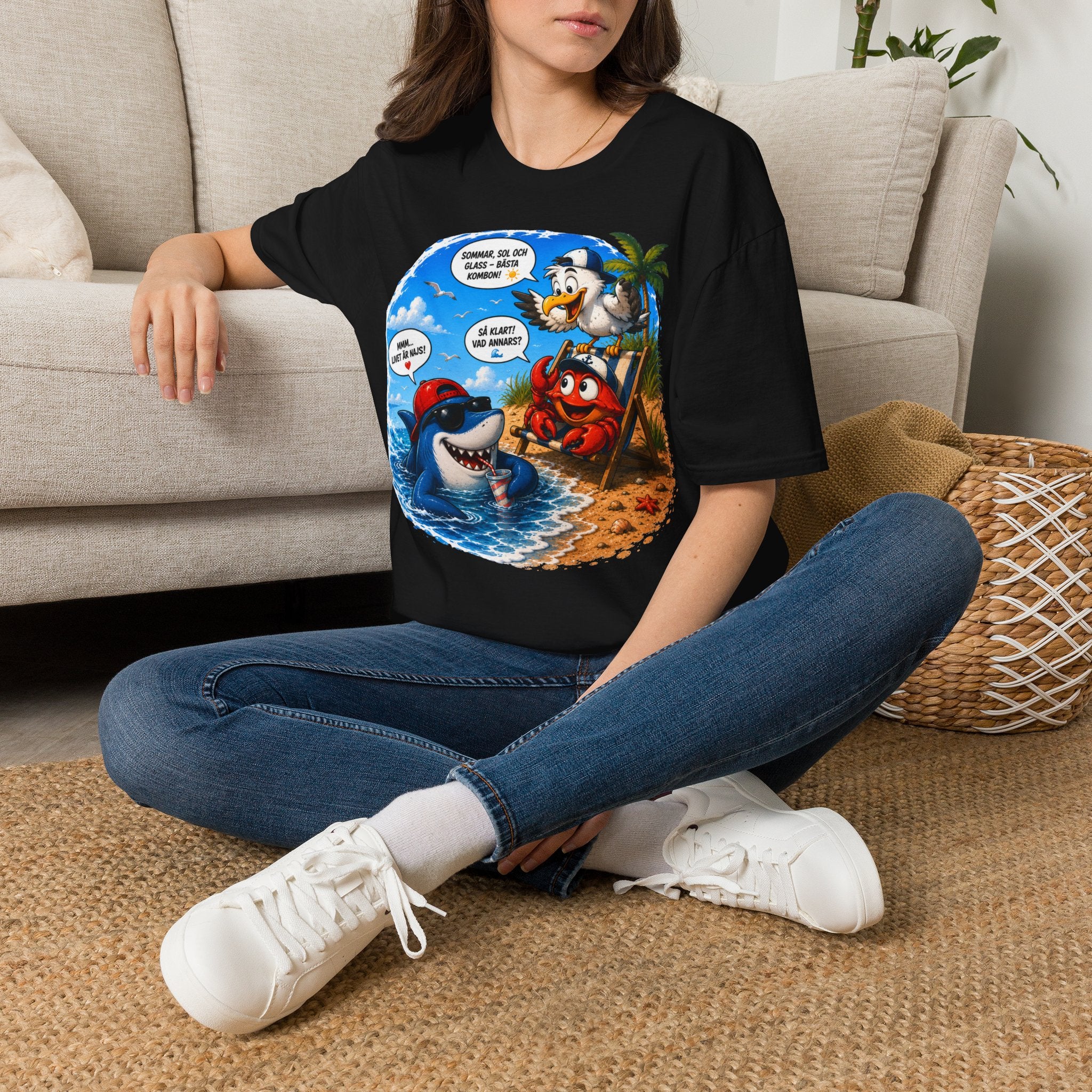 T-Shirt | Standard | Sommar vid stranden