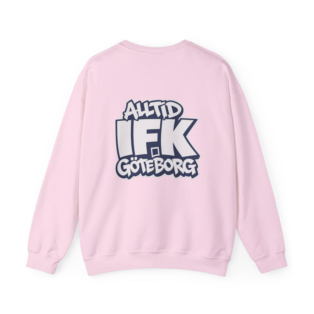 Alltid IFK Göteborg Sweatshirt | Weast Coast Threads | Vit tryck på rygg