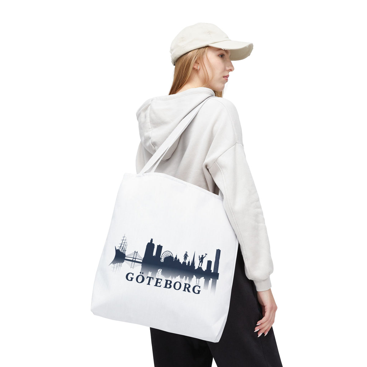 Göteborg Skyline | Kompass | Tote Bag