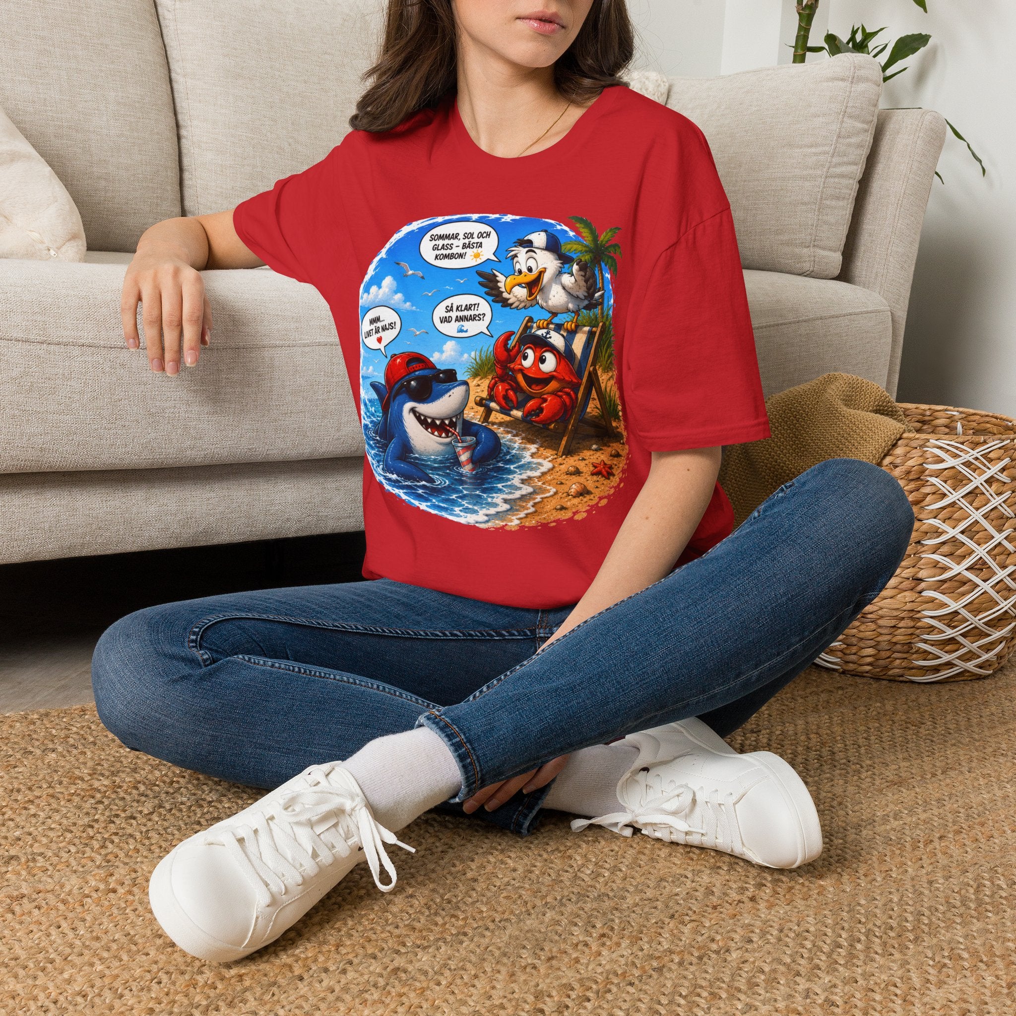T-Shirt | Standard | Sommar vid stranden