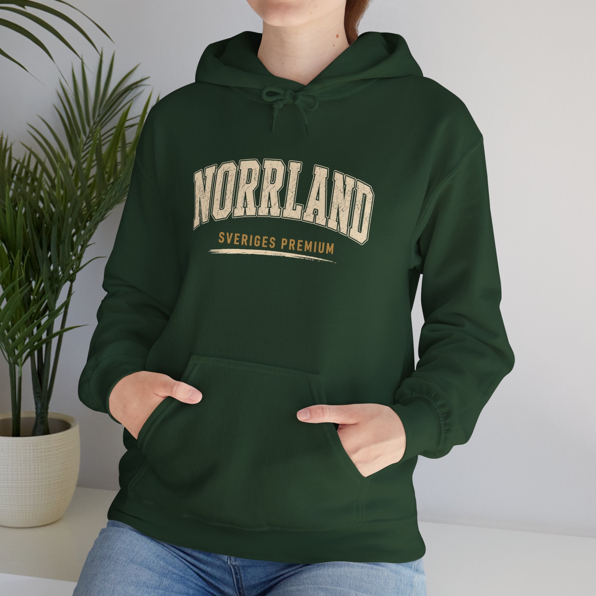 Hoodie | Norrland | Sveriges Premium | Dark Collection