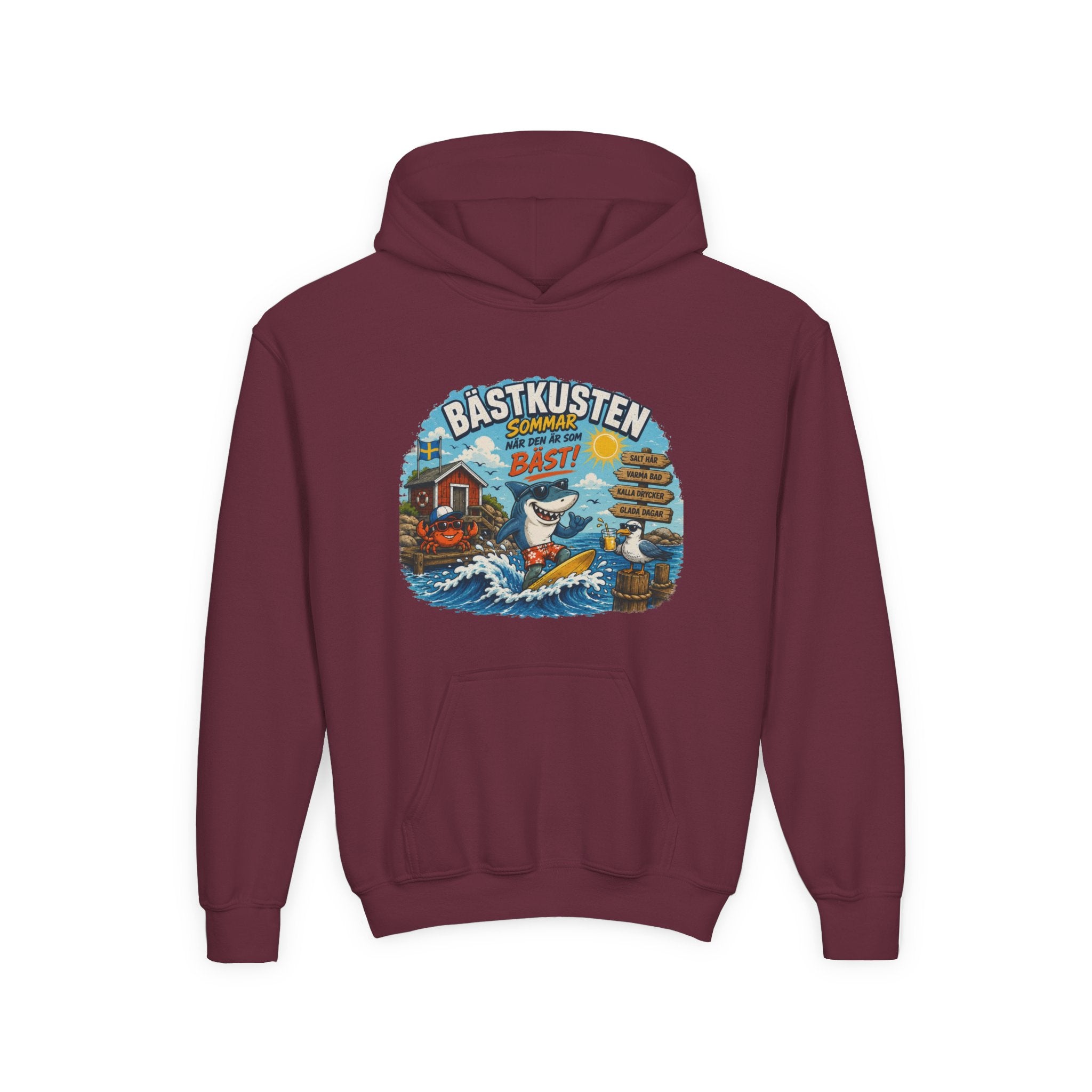 Hoodie | Bästkusten | Barn | XS-M