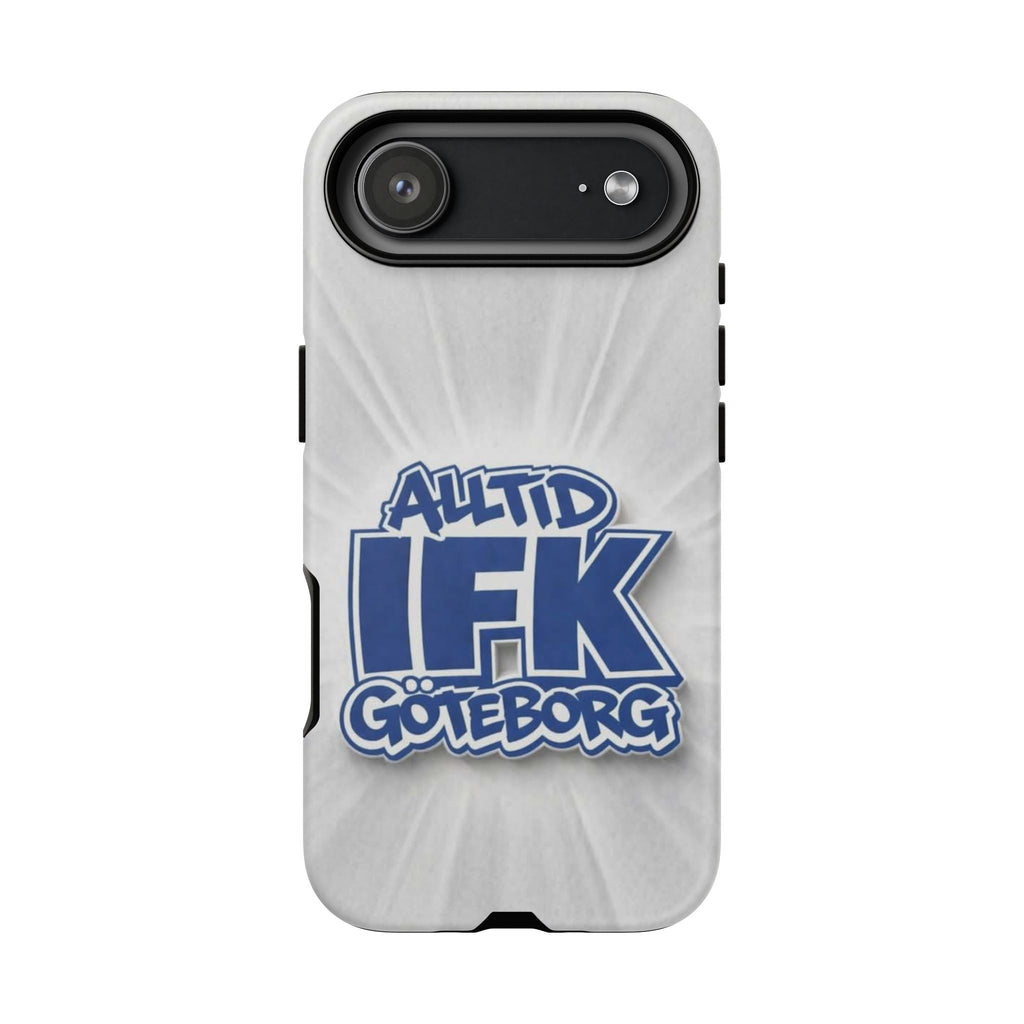 Alltid IFK Göteborg | Ljus Bakgrund | Blå Logotype | Protective Cover | iphone & Samsung