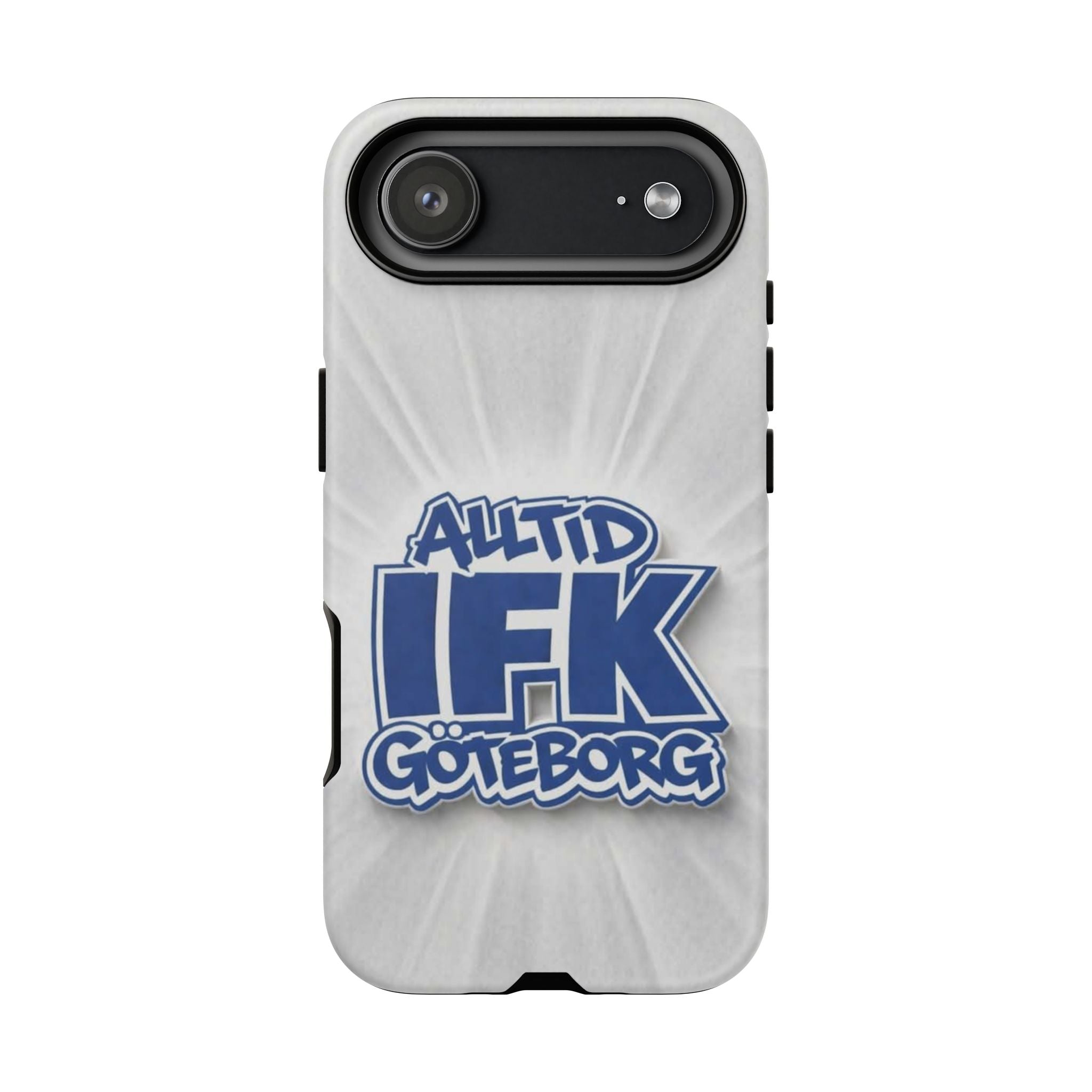 Alltid IFK Göteborg | Ljus Bakgrund | Blå Logotype | Protective Cover | iphone & Samsung