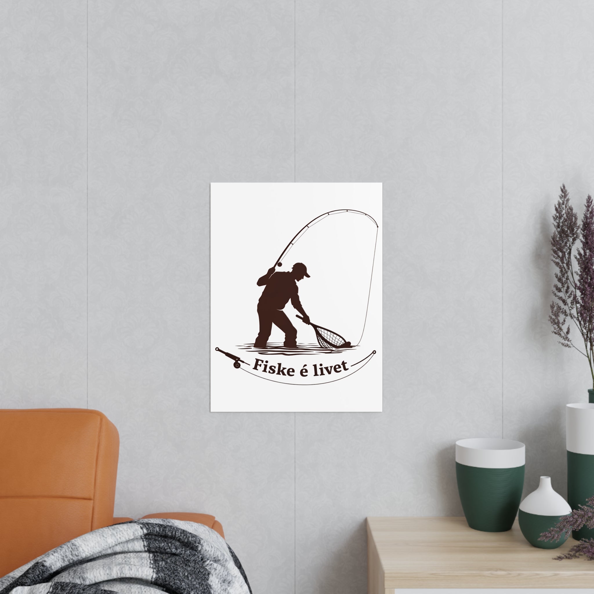 Photopaper Poster | Fiske é livet