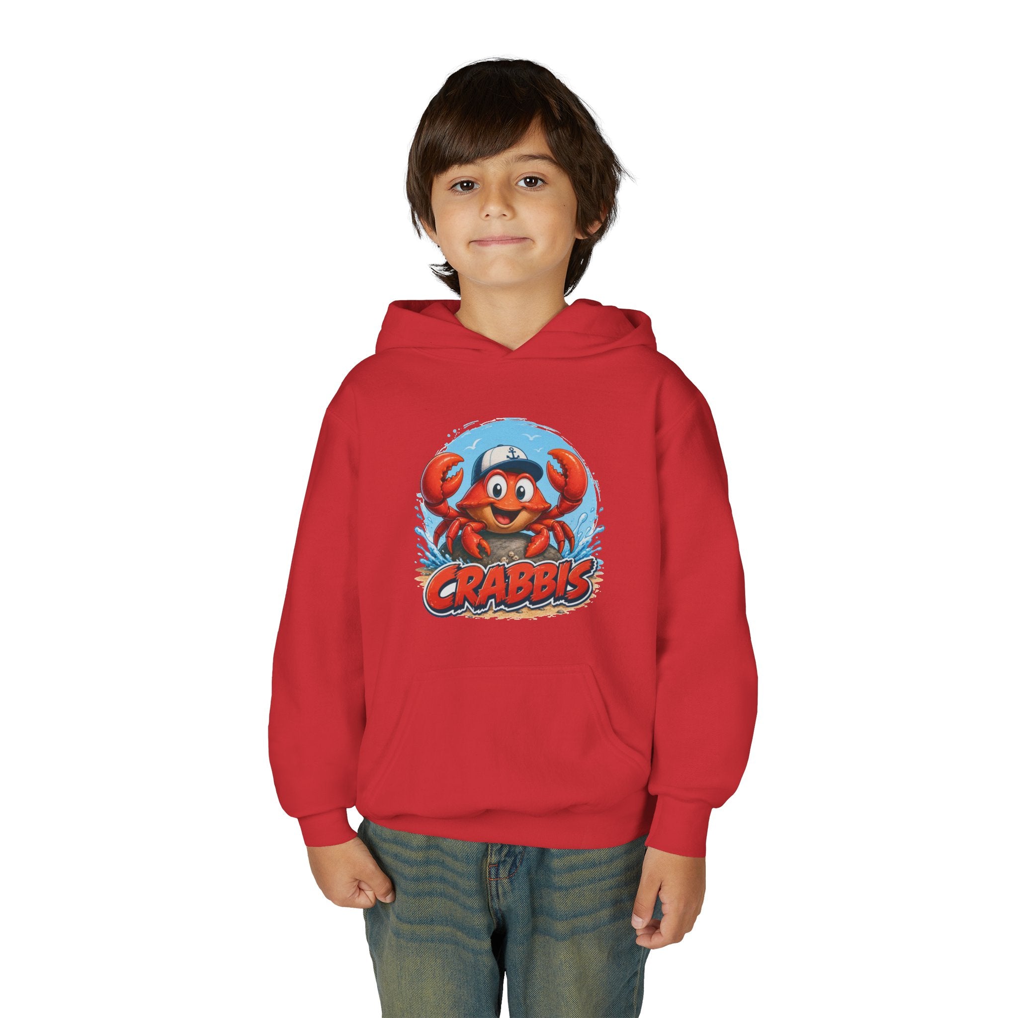 Hoodie | Crabbis | Barn | XS-M