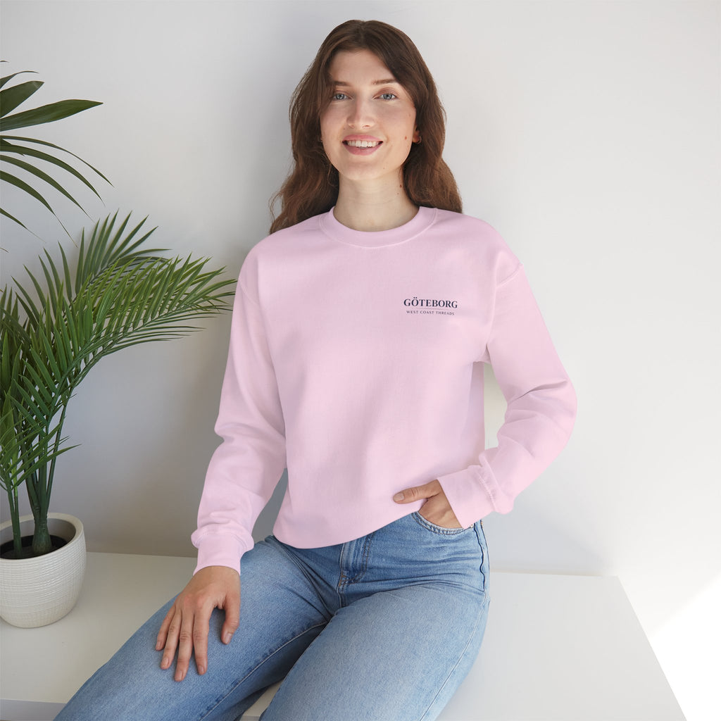 Alltid IFK Göteborg Sweatshirt | West Coast Threads | Blå tryck på rygg