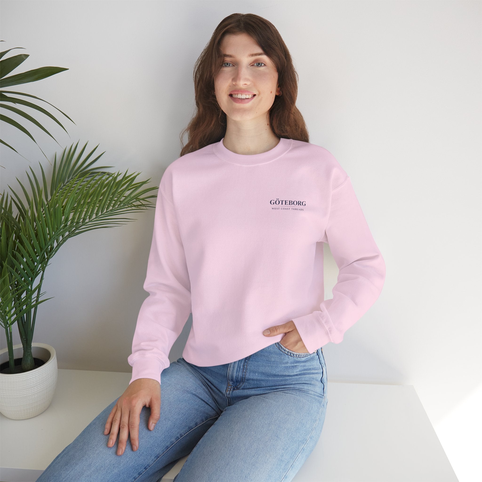 Alltid IFK Göteborg Sweatshirt | West Coast Threads | Blå tryck på rygg