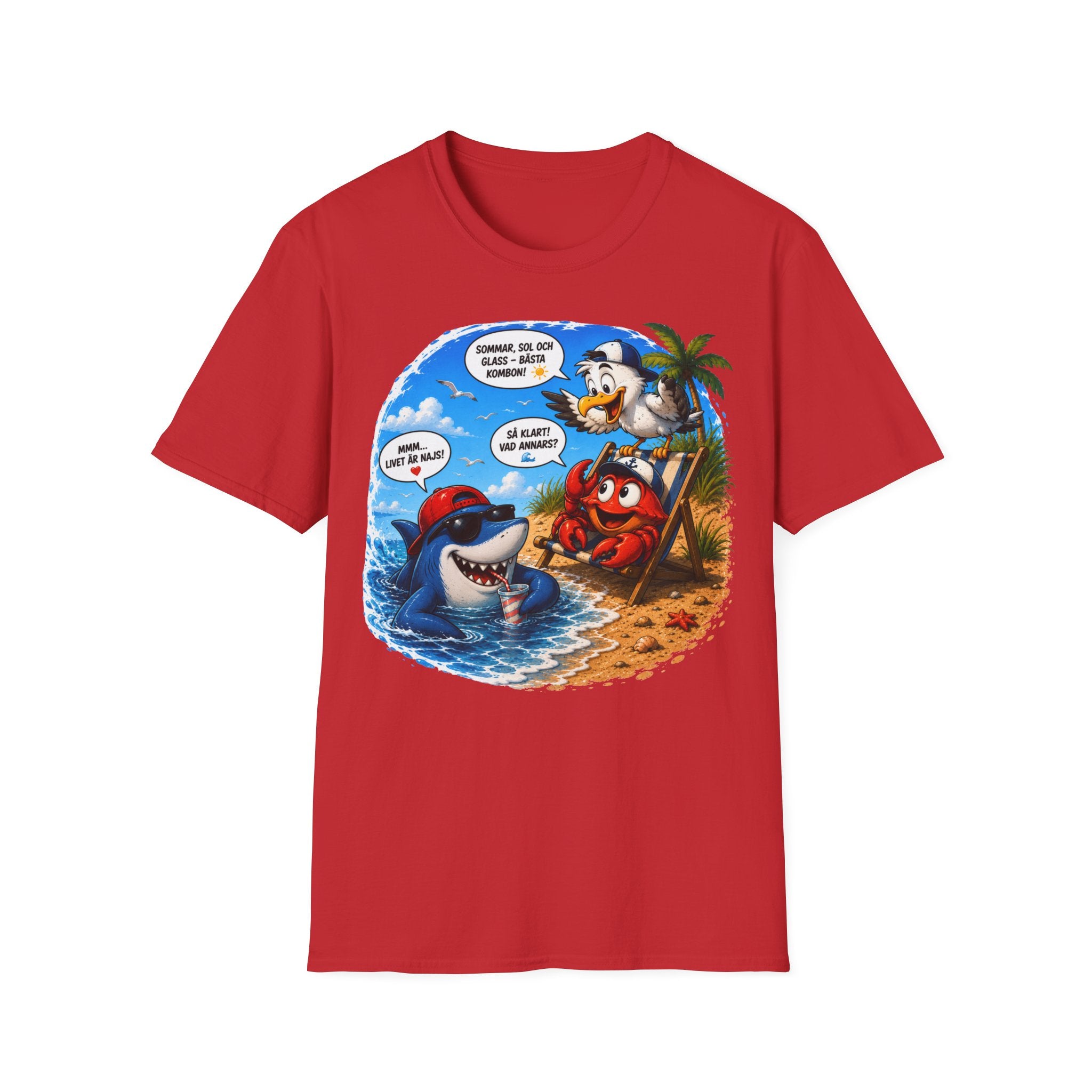 T-Shirt | Standard | Sommar vid stranden