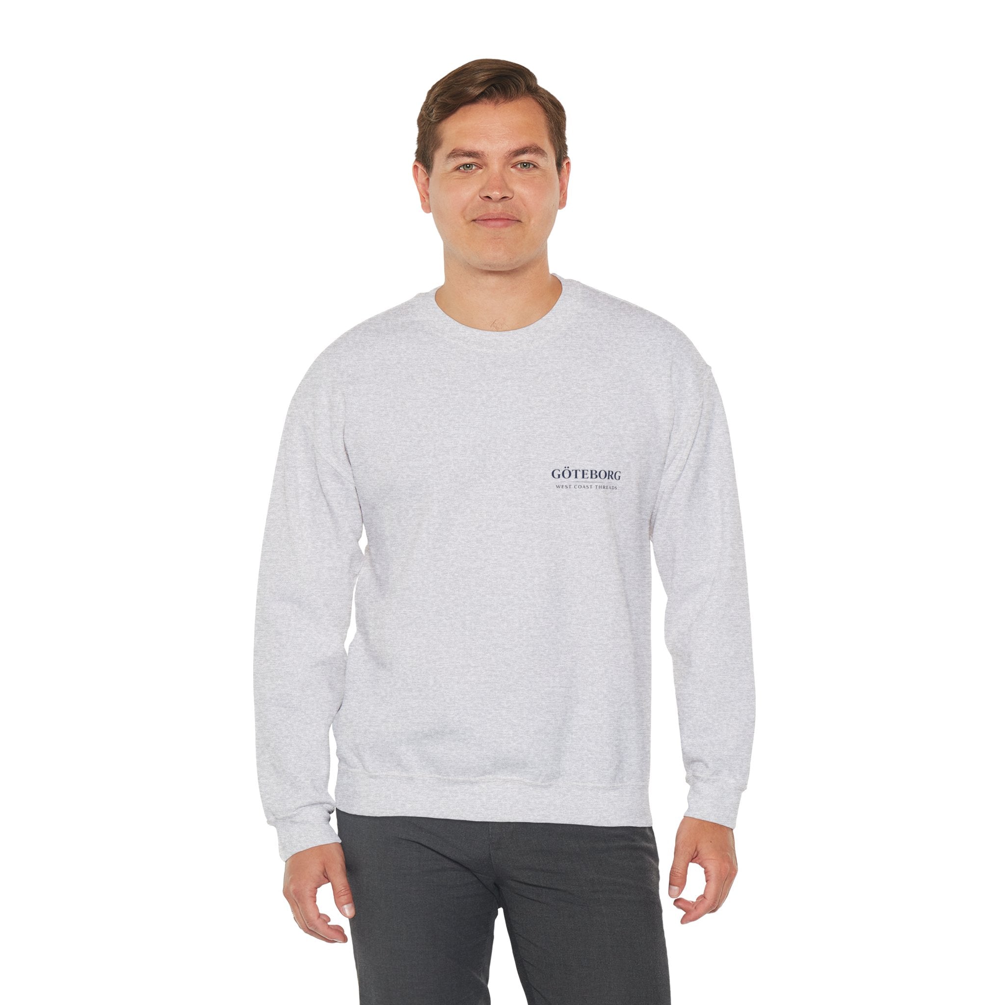 Alltid IFK Göteborg Sweatshirt | Weast Coast Threads | Vit tryck på rygg