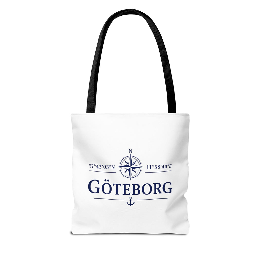 Göteborg Skyline | Kompass | Tote Bag