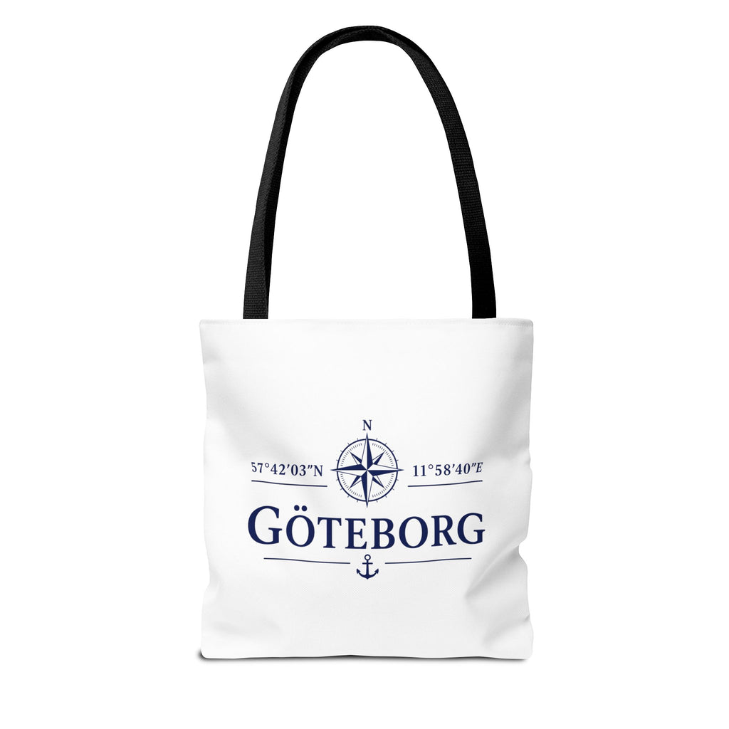 Göteborg Skyline | Kompass | Tote Bag