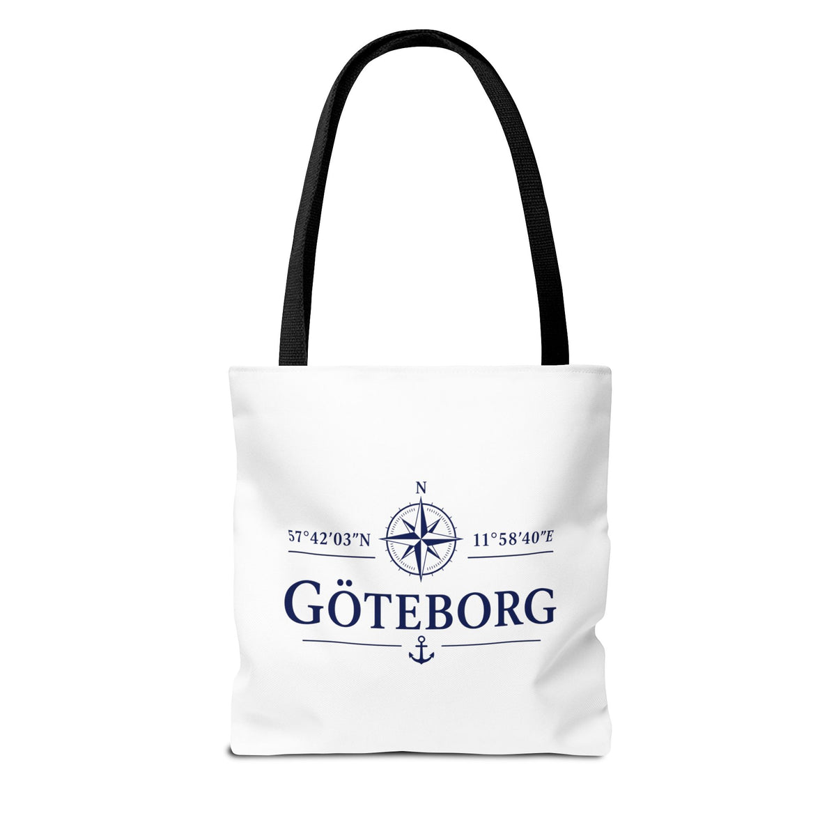 Göteborg Skyline | Kompass | Tote Bag
