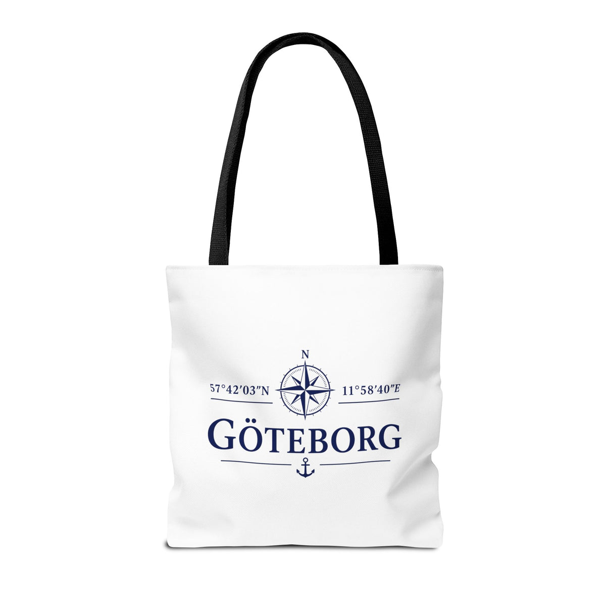 Göteborg Skyline | Kompass | Tote Bag