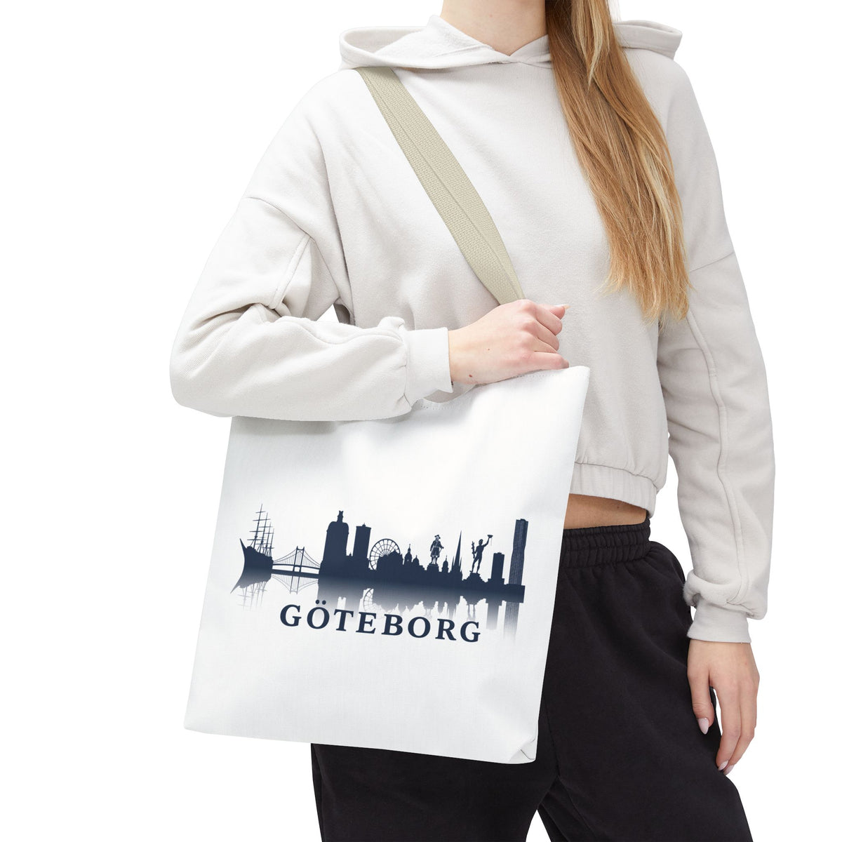 Göteborg Skyline | Kompass | Tote Bag