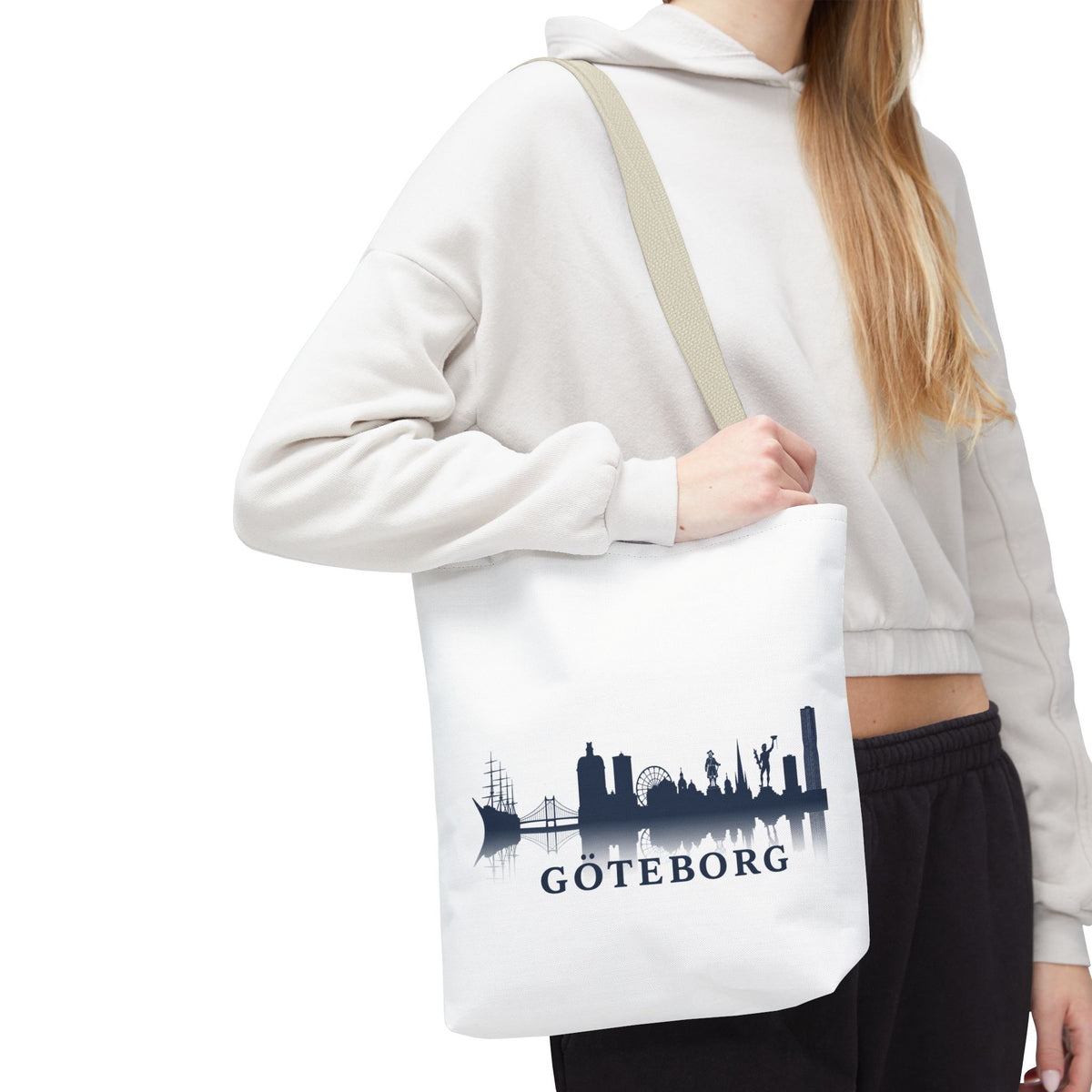 Göteborg Skyline | Kompass | Tote Bag