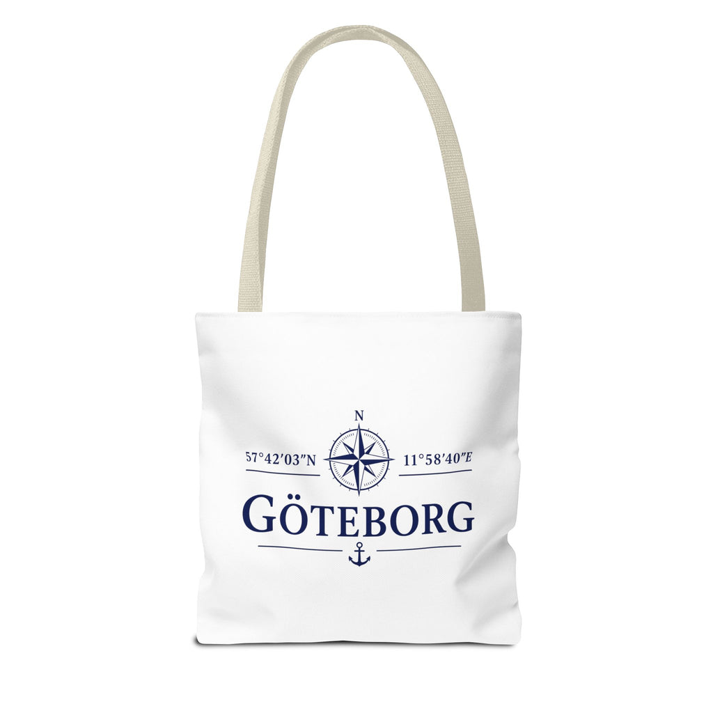 Göteborg Skyline | Kompass | Tote Bag