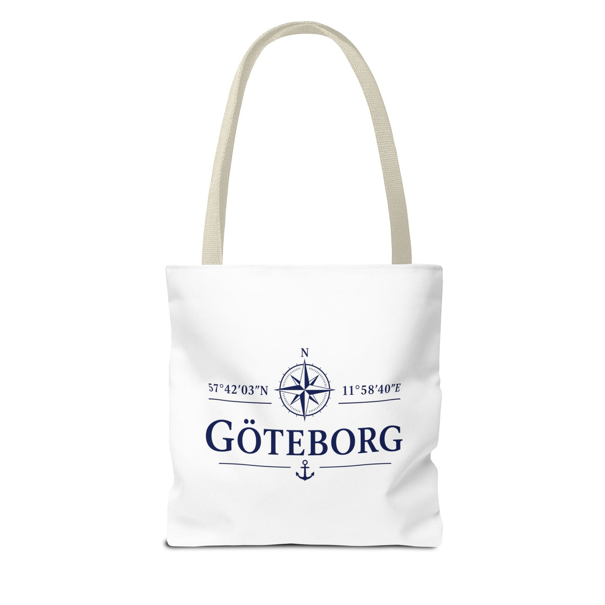 Göteborg Skyline | Kompass | Tote Bag