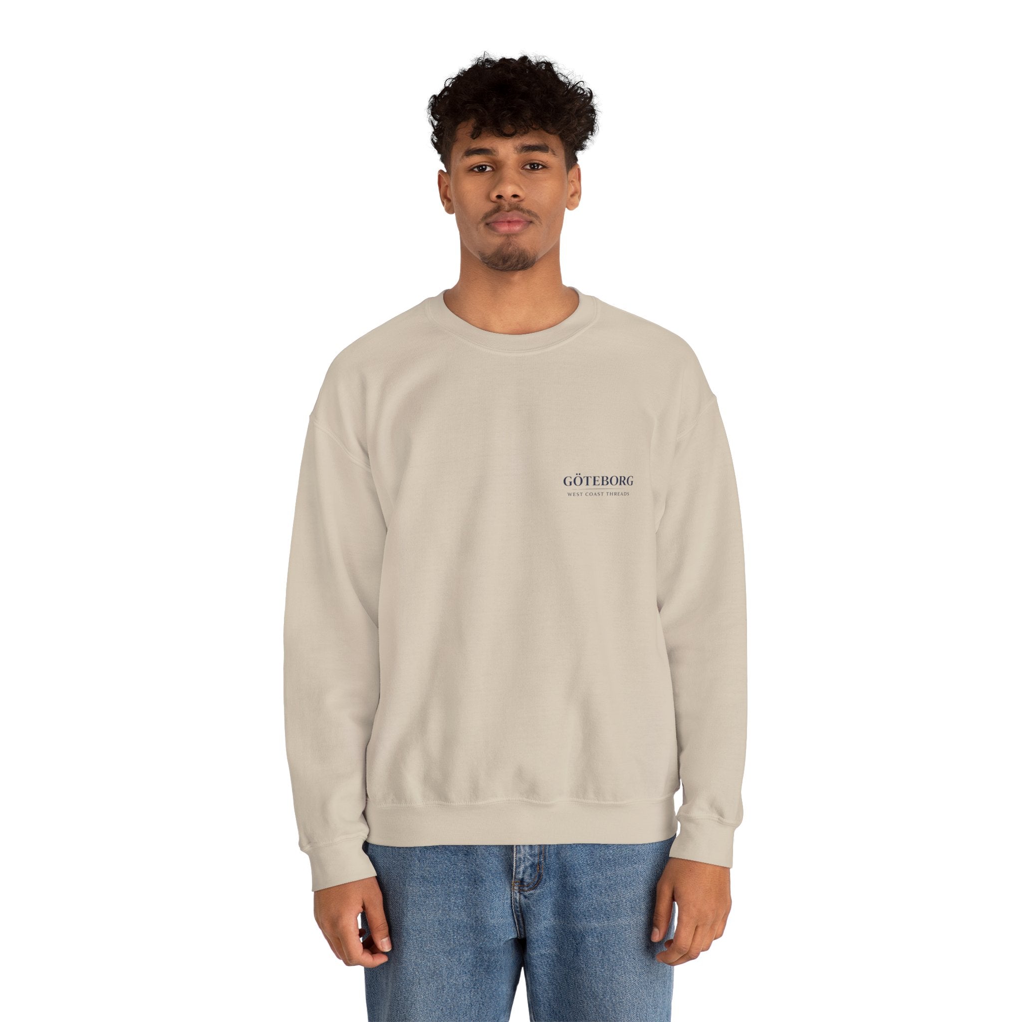 Alltid IFK Göteborg Sweatshirt | Weast Coast Threads | Vit tryck på rygg