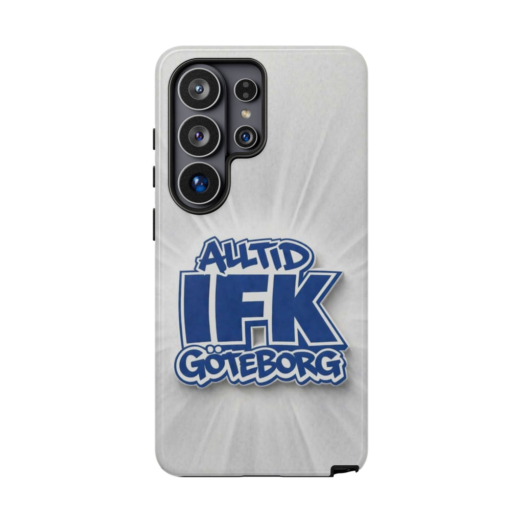 Alltid IFK Göteborg | Ljus Bakgrund | Blå Logotype | Protective Cover | iphone & Samsung