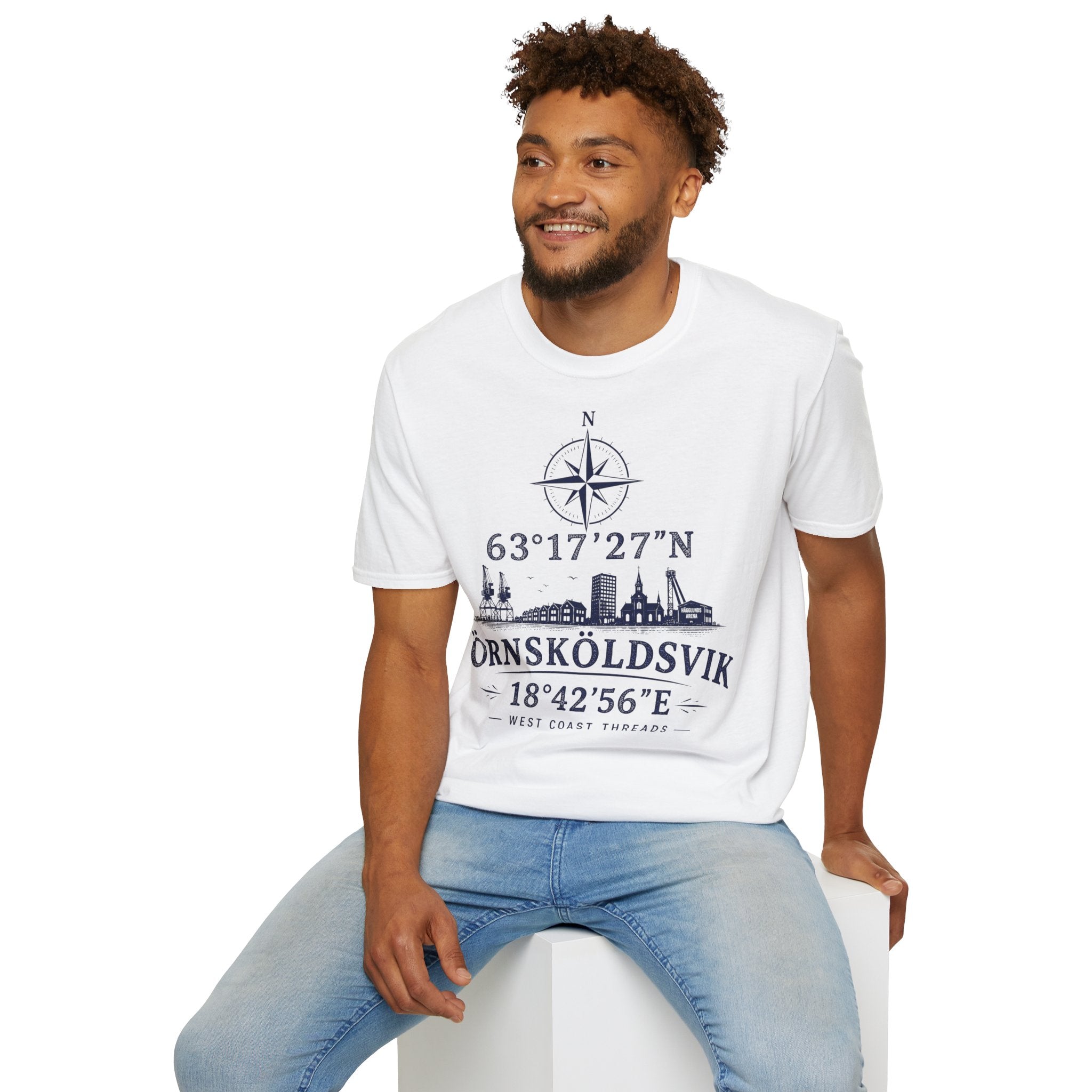 T-shirt | Örnsköldsvik | Vy | Kompass