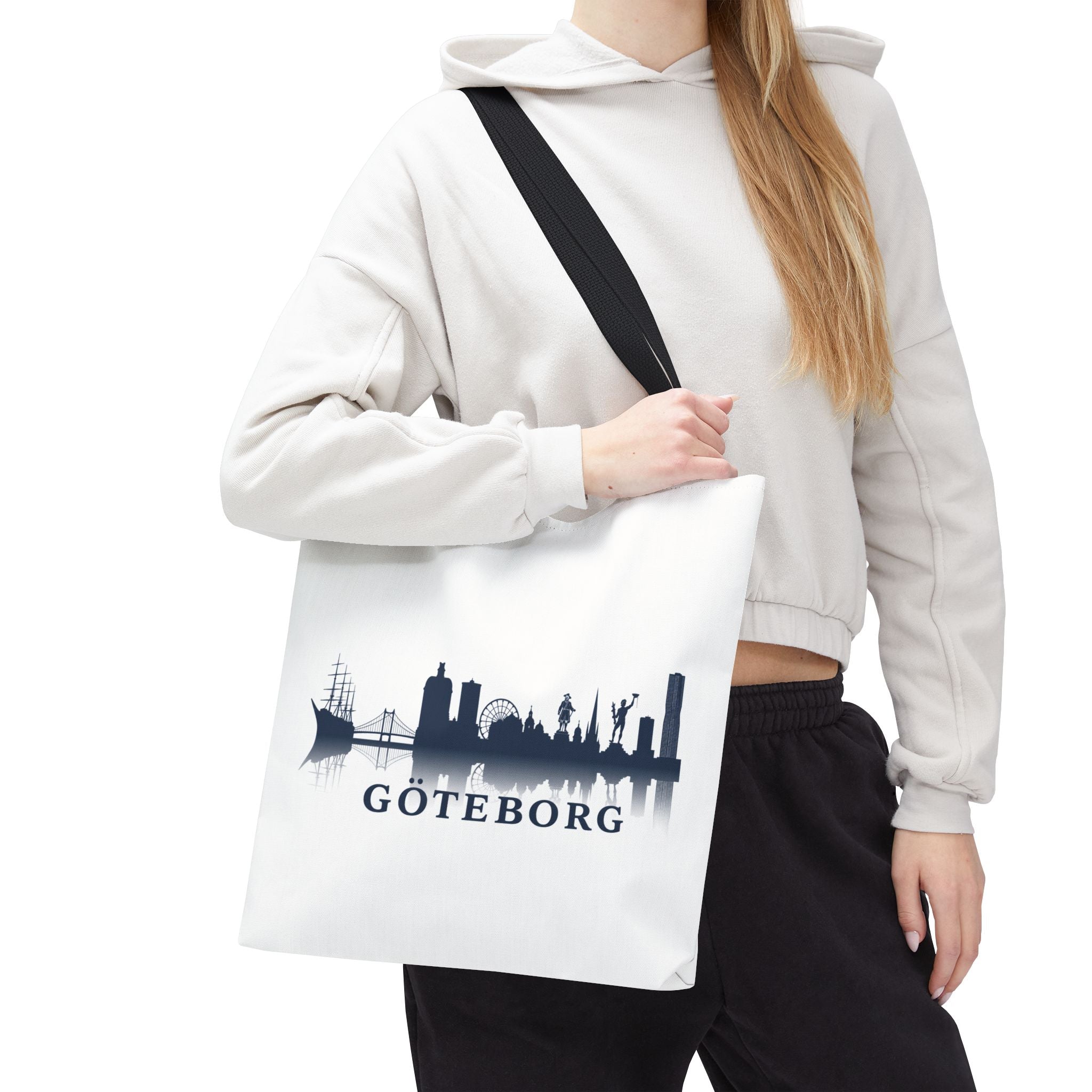 Göteborg Skyline | Kompass | Tote Bag