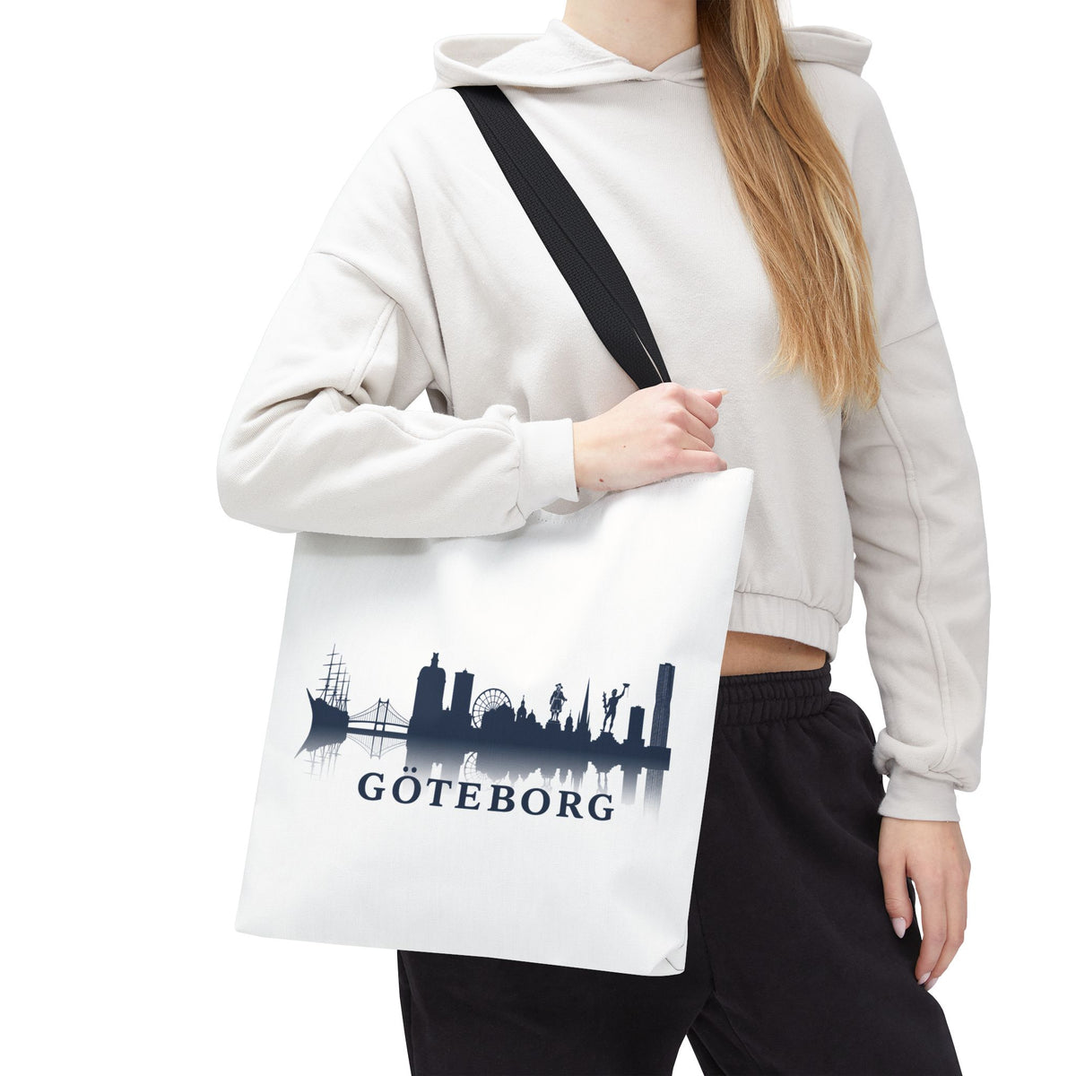 Göteborg Skyline | Kompass | Tote Bag