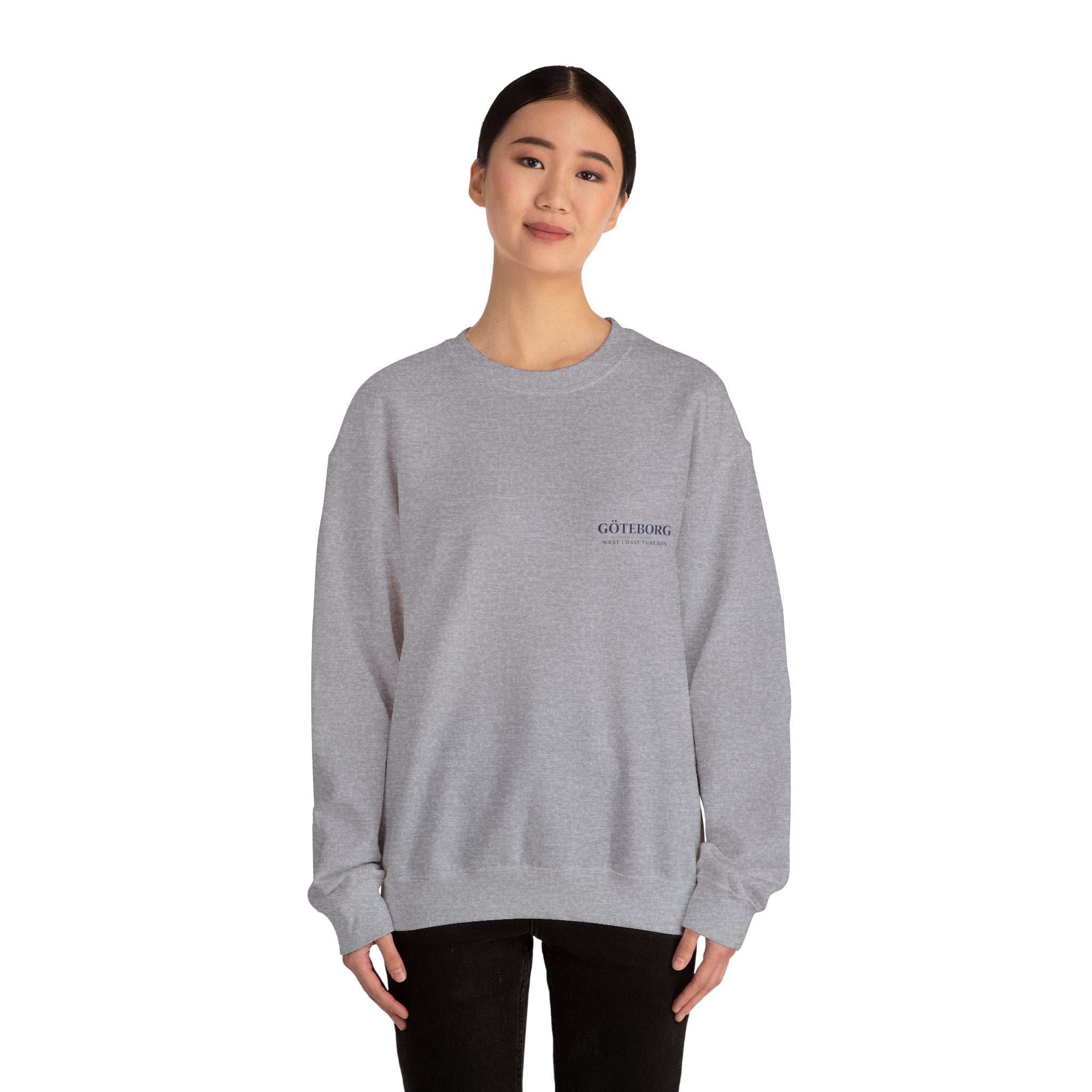 Alltid IFK Göteborg Sweatshirt | Weast Coast Threads | Vit tryck på rygg