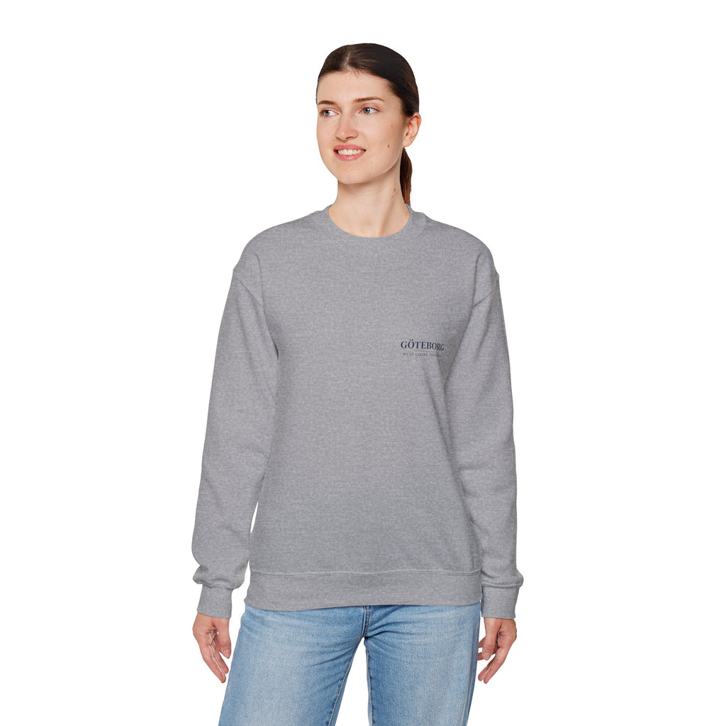 Alltid IFK Göteborg Sweatshirt | Weast Coast Threads | Vit tryck på rygg