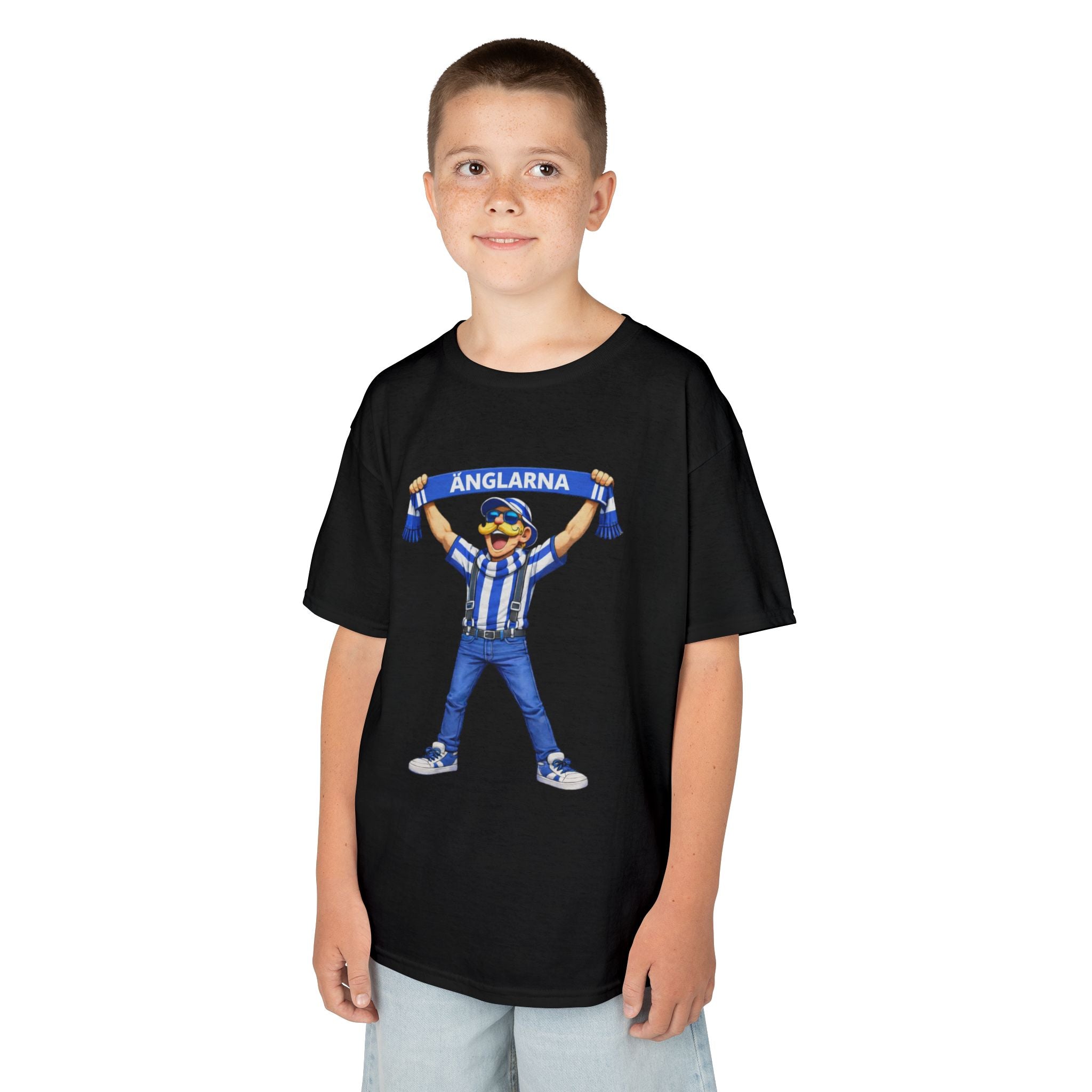 T-shirt | Barn | Conny Mustasch | Änglarna