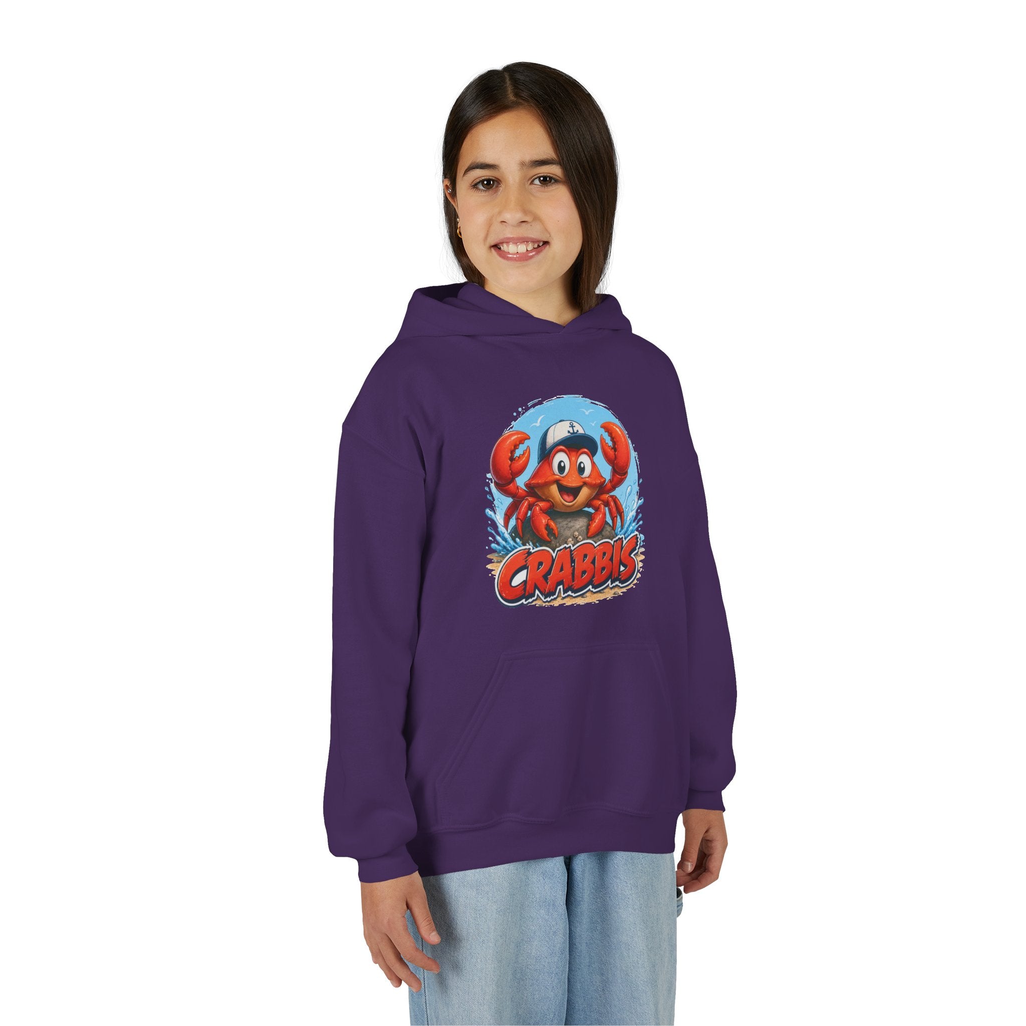 Hoodie | Crabbis | Barn | XS-M