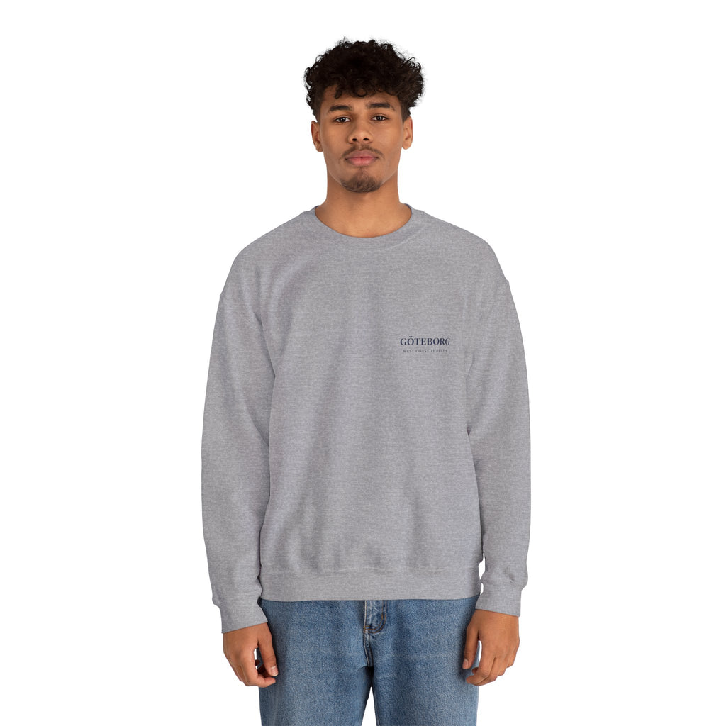 Alltid IFK Göteborg Sweatshirt | Weast Coast Threads | Vit tryck på rygg