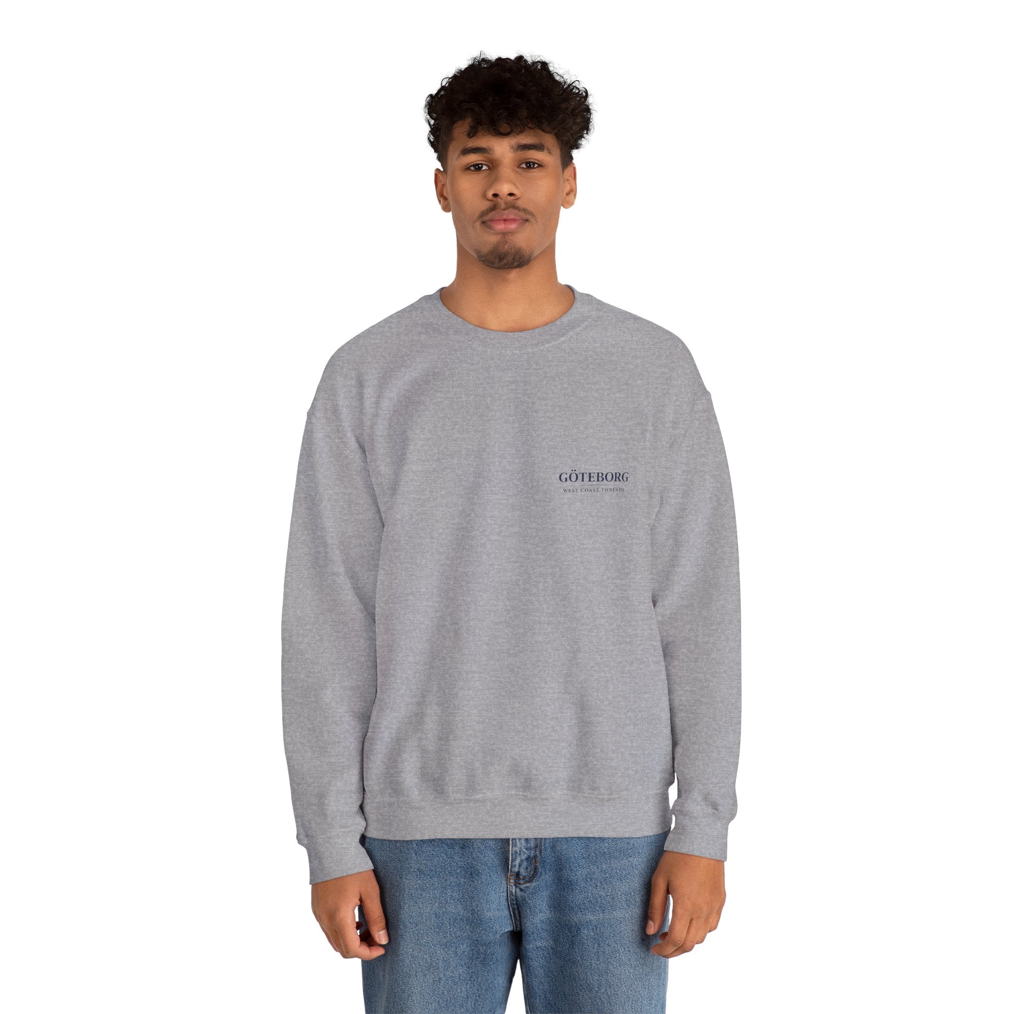 Alltid IFK Göteborg Sweatshirt | Weast Coast Threads | Vit tryck på rygg