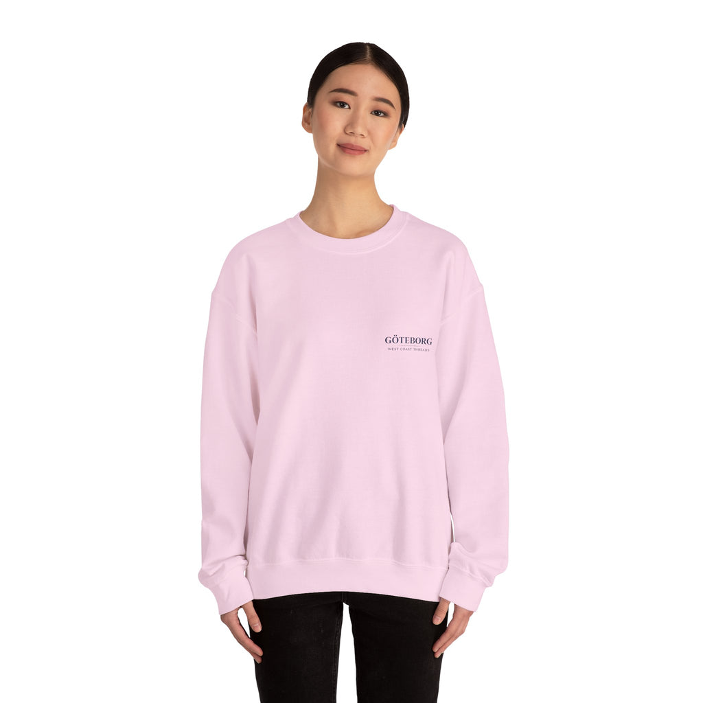Alltid IFK Göteborg Sweatshirt | Weast Coast Threads | Vit tryck på rygg