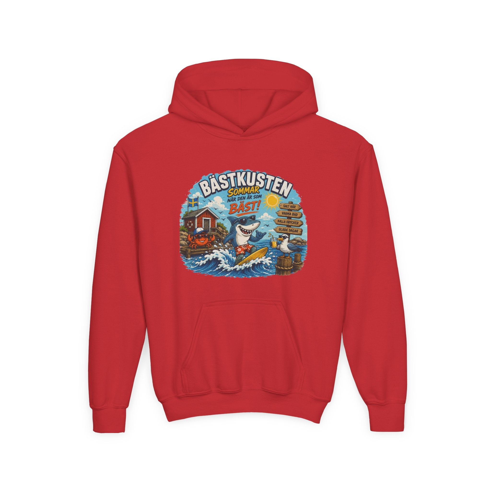 Hoodie | Bästkusten | Barn | XS-M