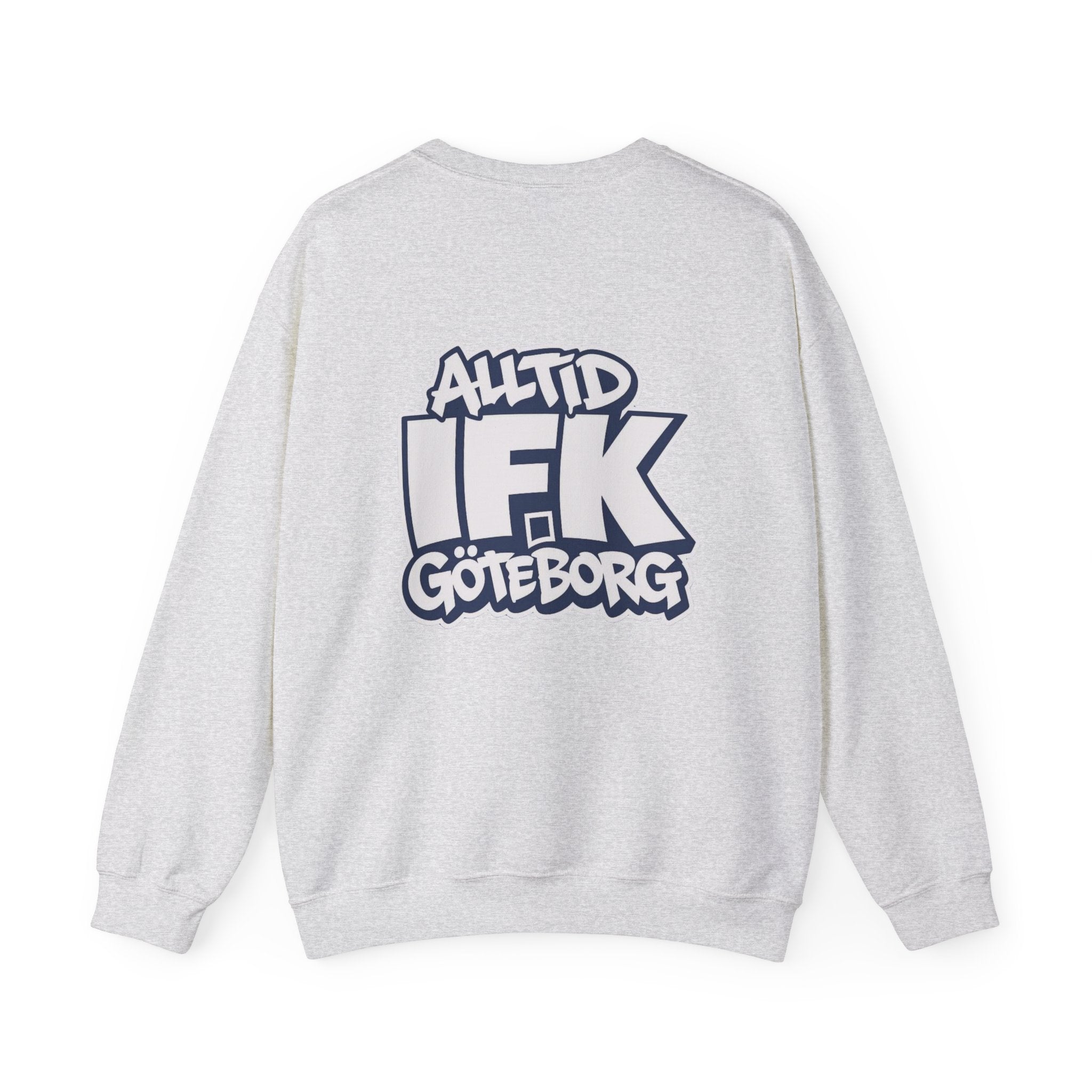 Alltid IFK Göteborg Sweatshirt | Weast Coast Threads | Vit tryck på rygg