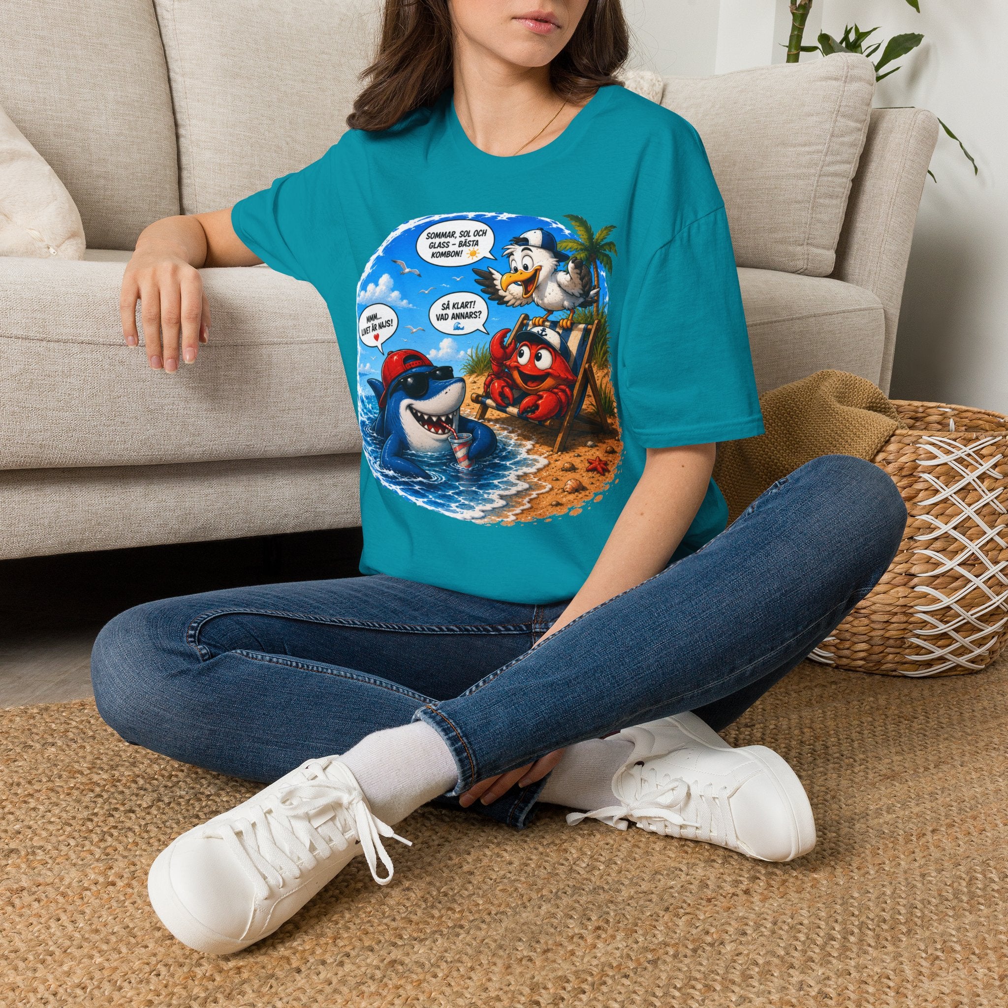 T-Shirt | Standard | Sommar vid stranden