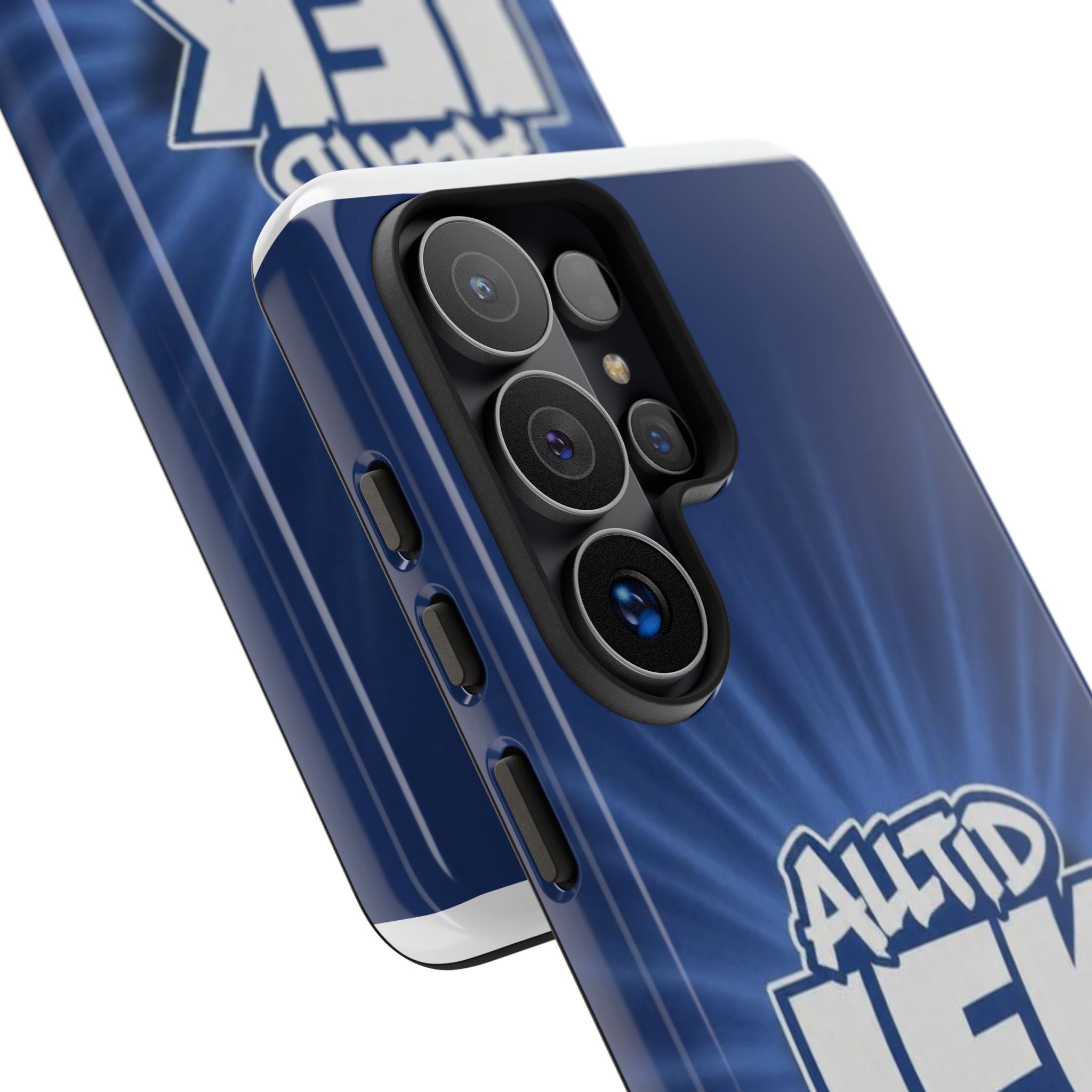 Alltid IFK Göteborg | Blå Bakgrund | Vit Logotype | Navy Protective Cover | iphone & Samsung
