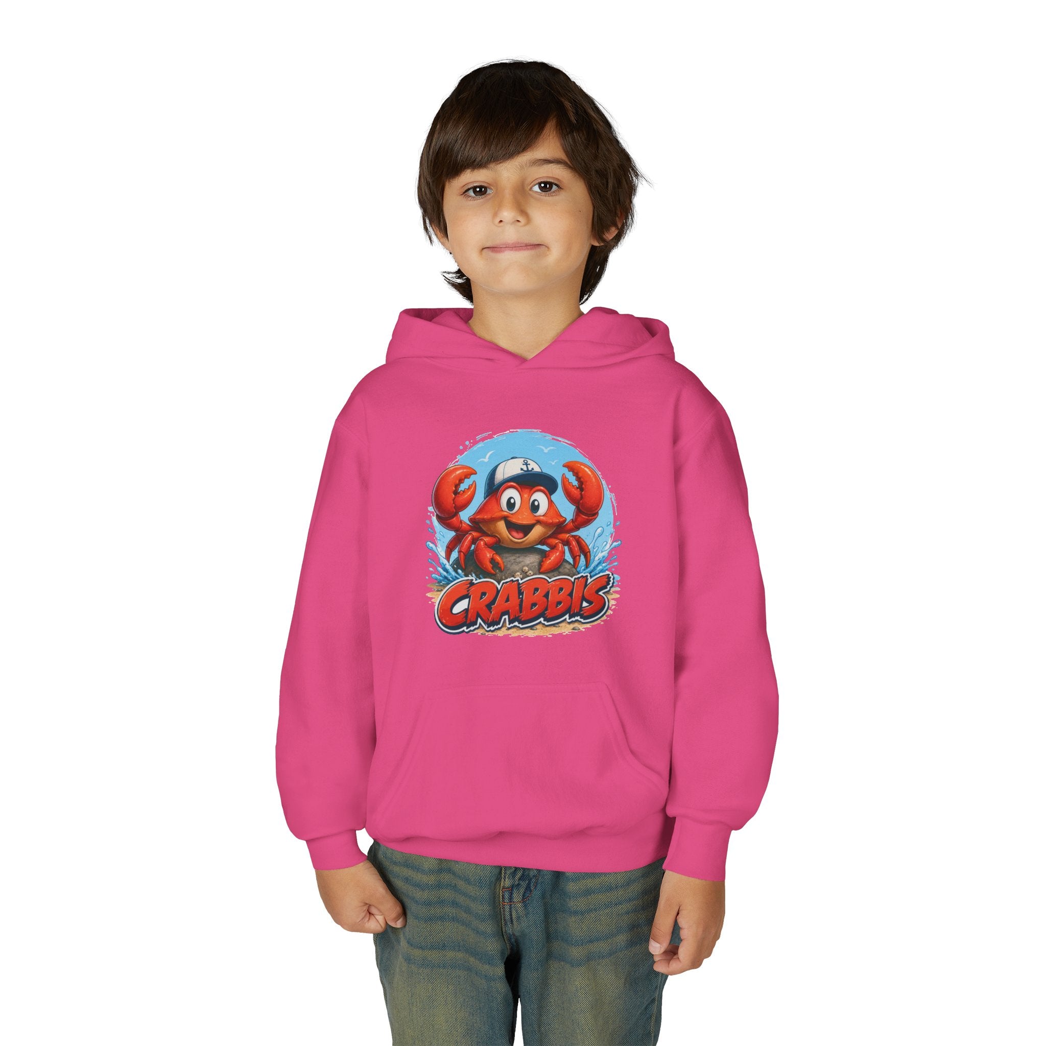 Hoodie | Crabbis | Barn | XS-M